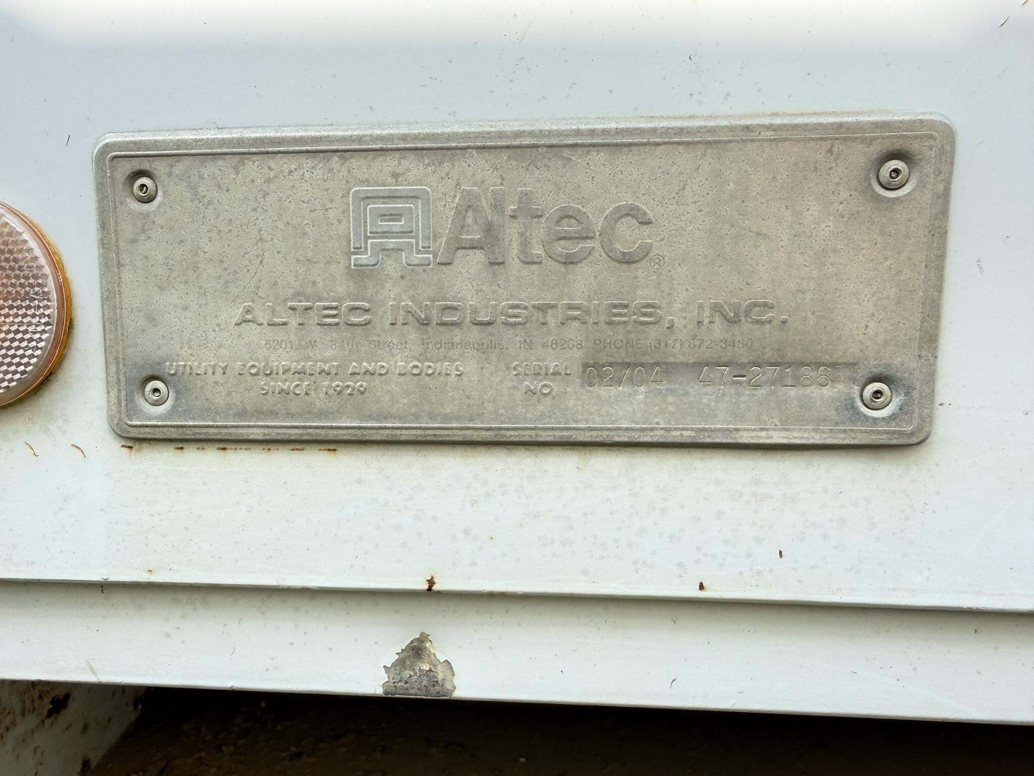 2004 Altec AA755L Crane