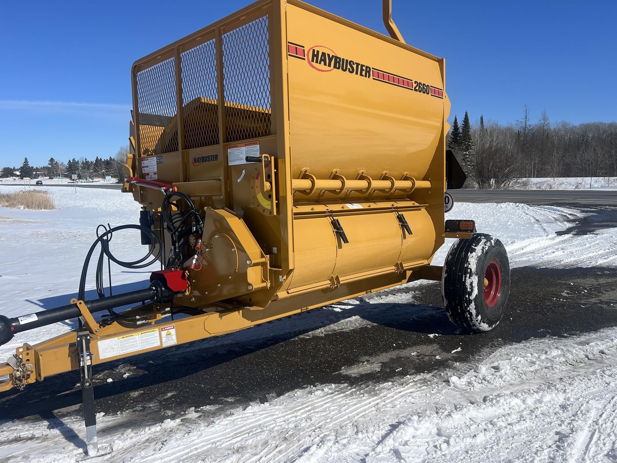 2025 Haybuster 2660 Bale Processor