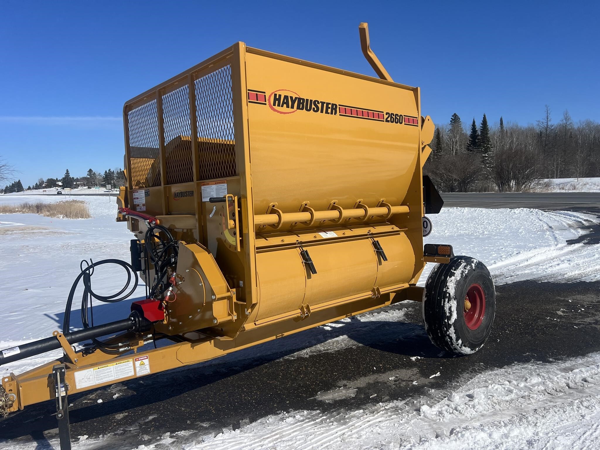 2025 Haybuster 2660 Bale Processor