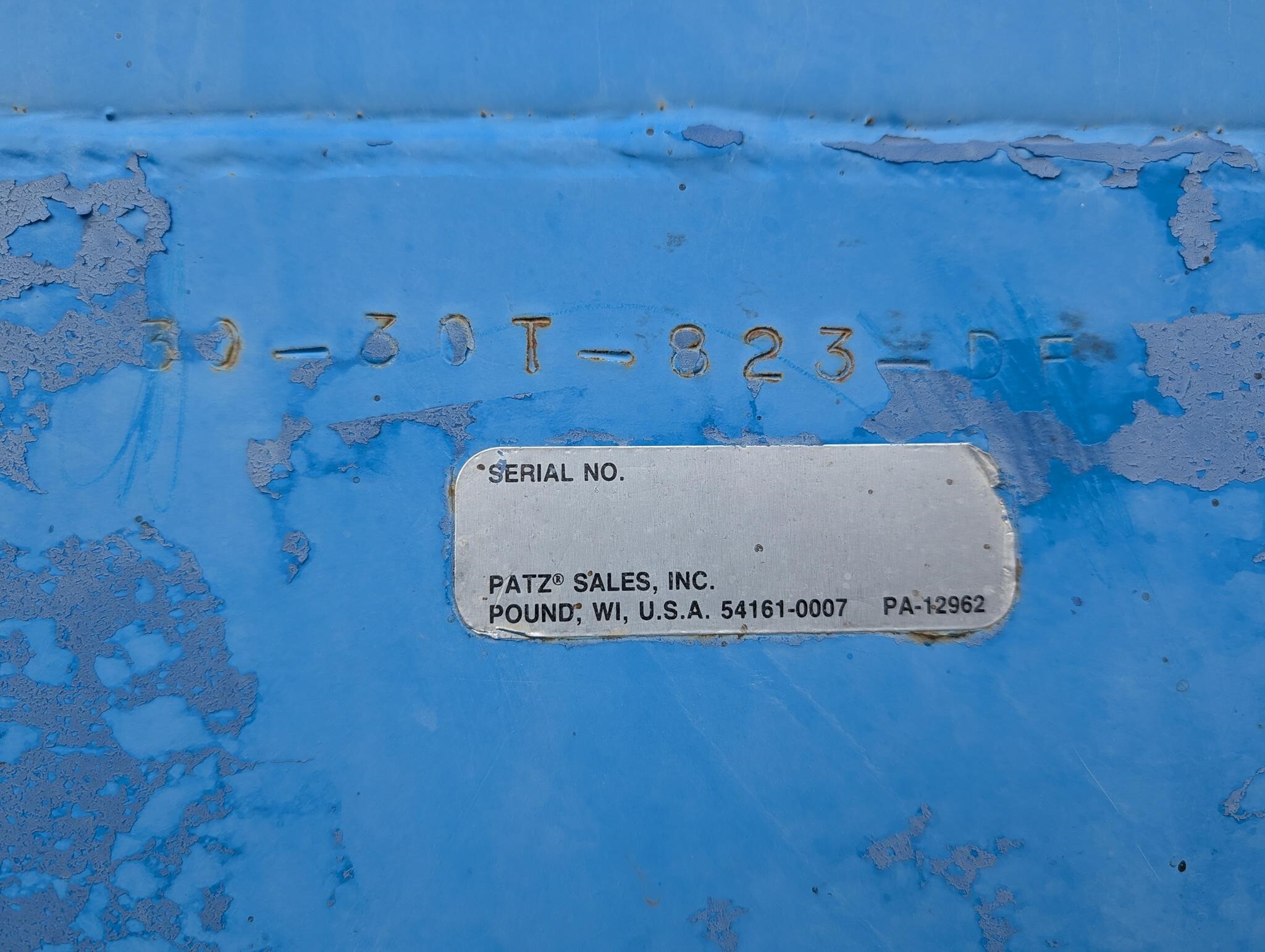 1992 Patz 305 Grinders and Mixer