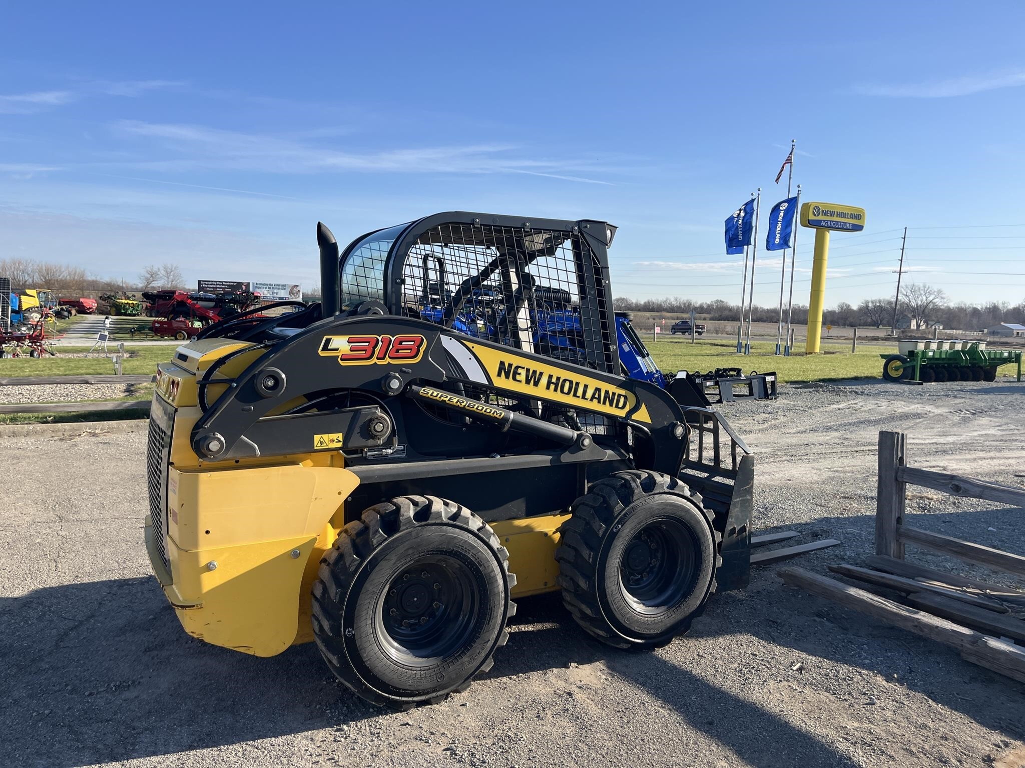 2021 New Holland L318 Skid Steer