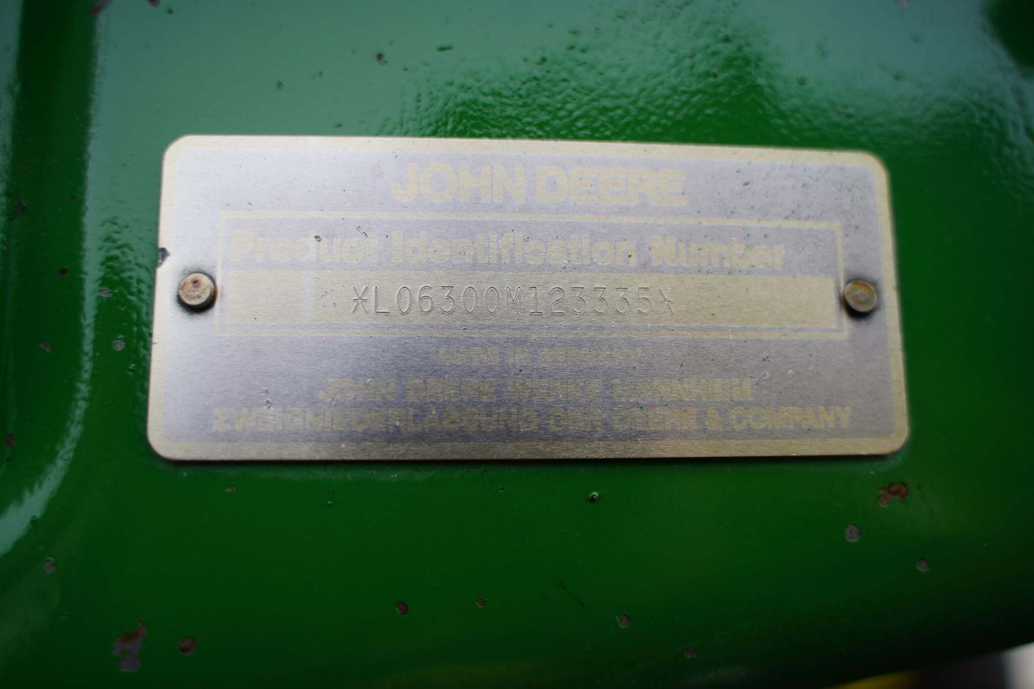 1994 John Deere 6300 Tractor