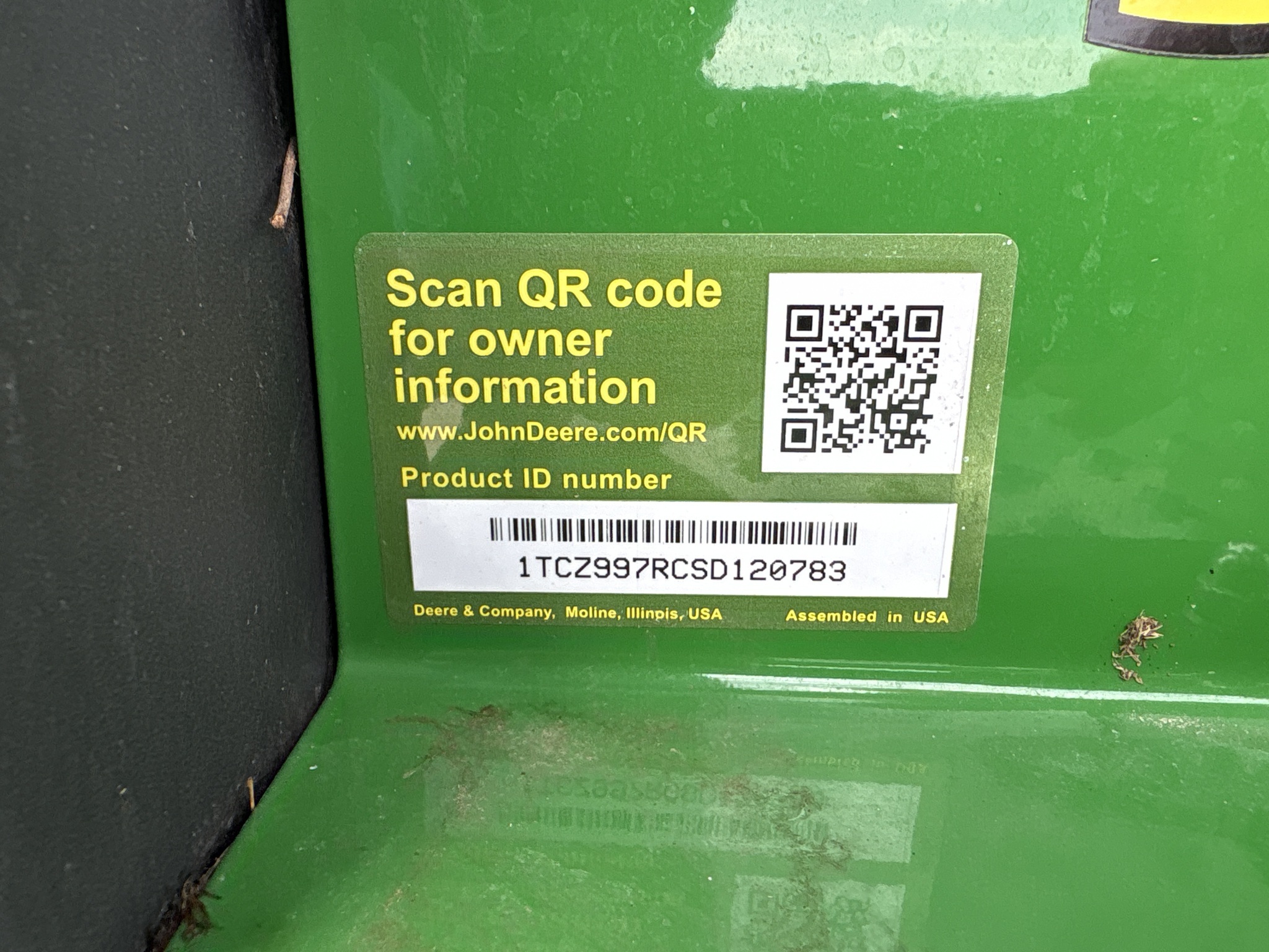 2025 John Deere Z997R Lawn Mower