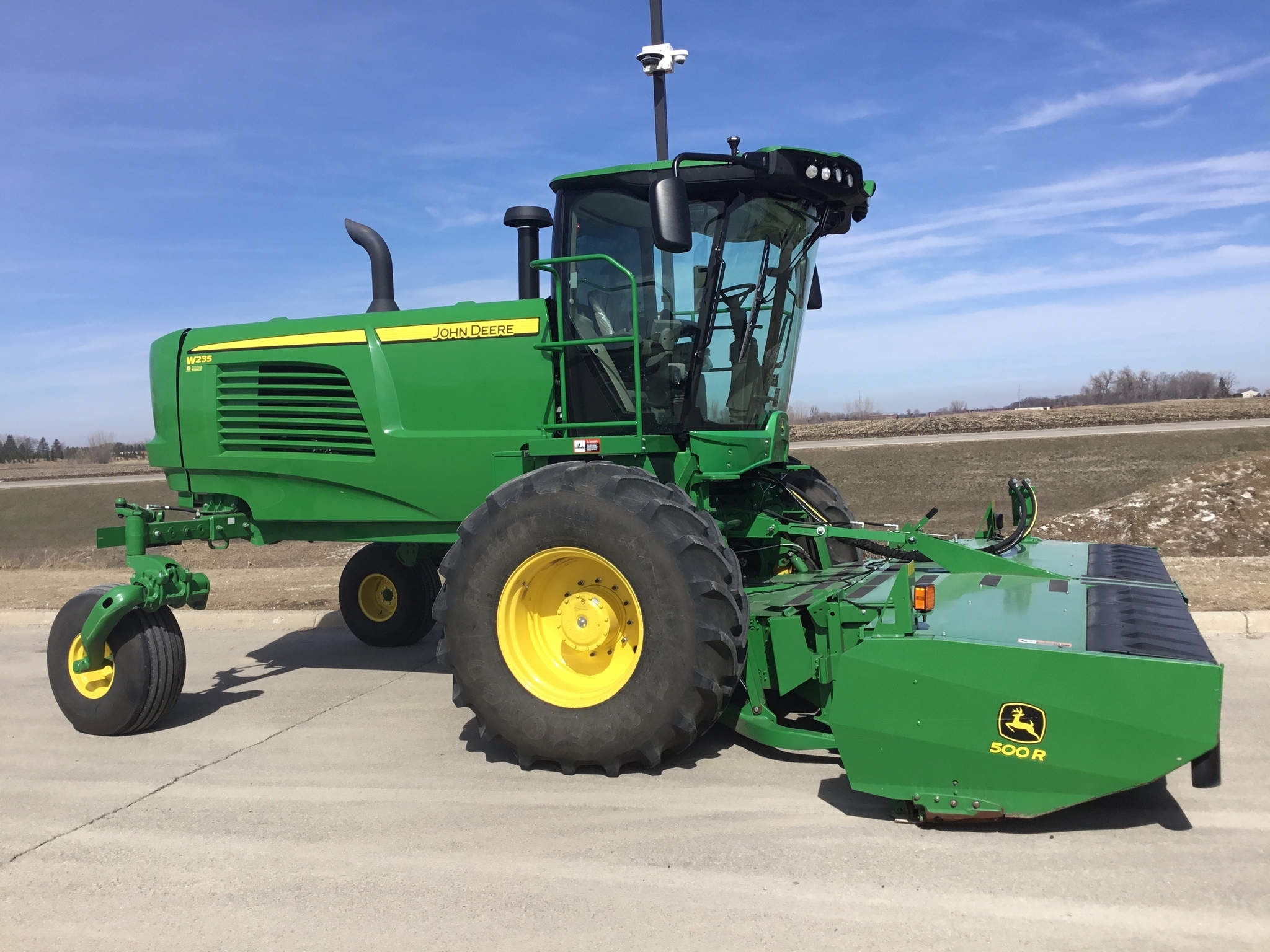 2021 John Deere W235 Self-Propelled Windrowers and Swather