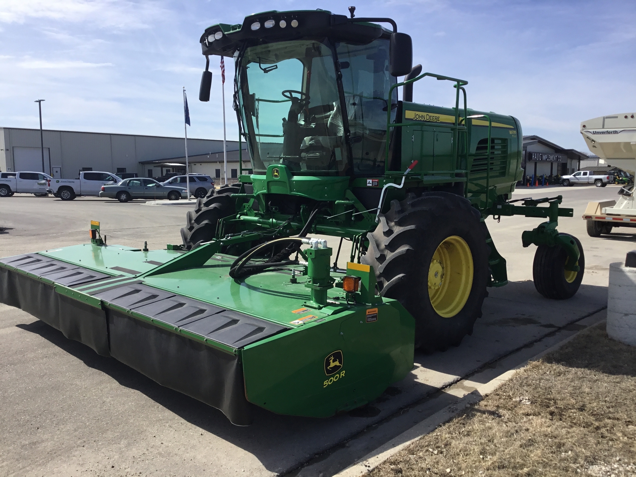 2021 John Deere W235 Self-Propelled Windrowers and Swather