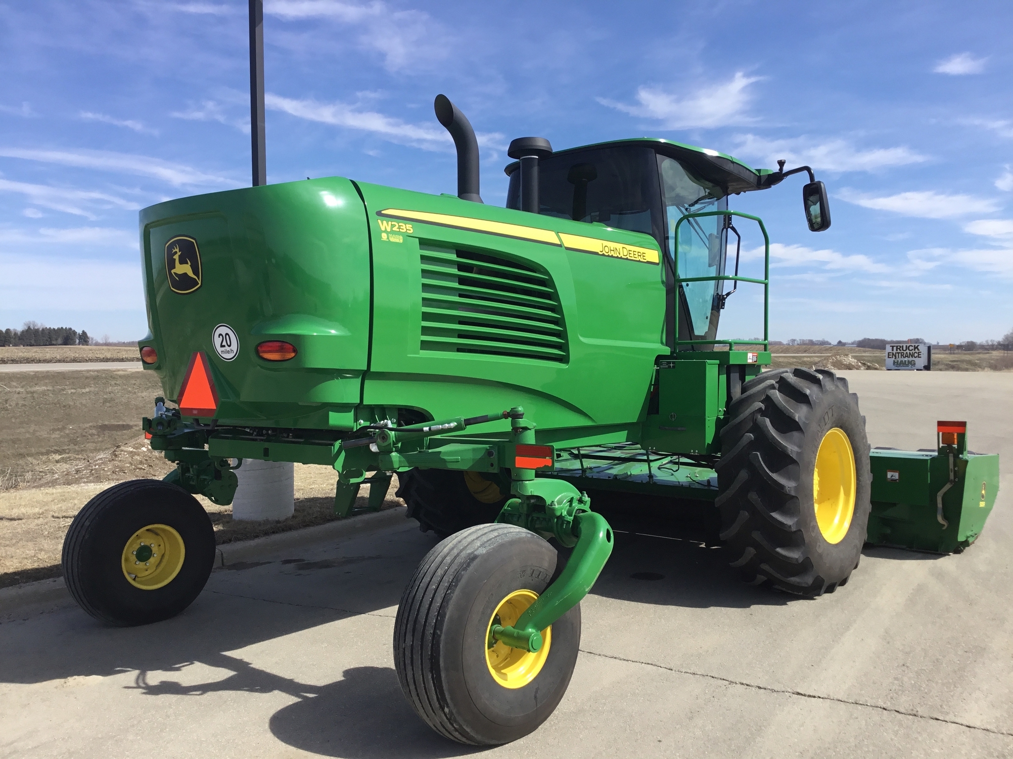 2021 John Deere W235 Self-Propelled Windrowers and Swather