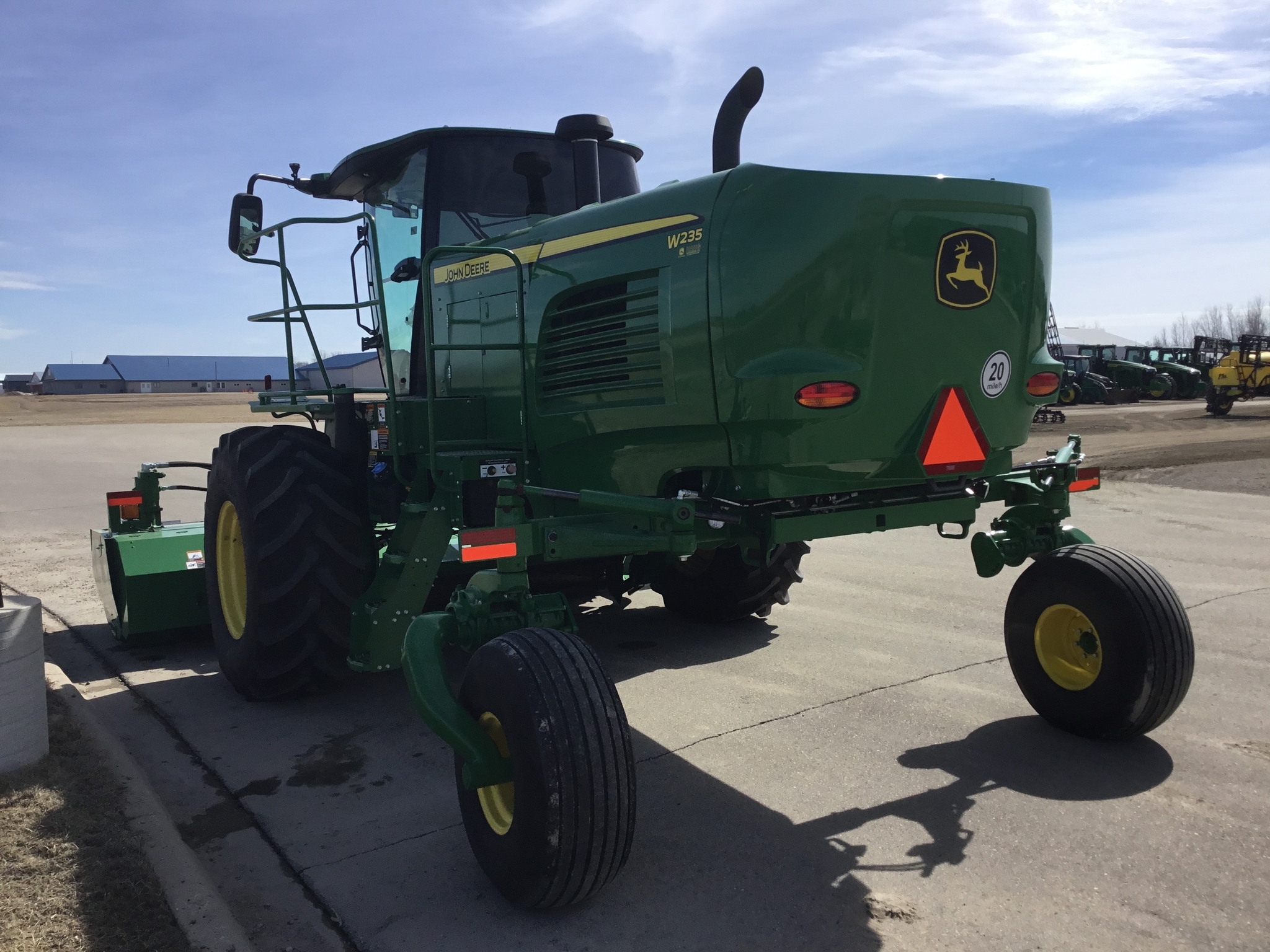 2021 John Deere W235 Self-Propelled Windrowers and Swather