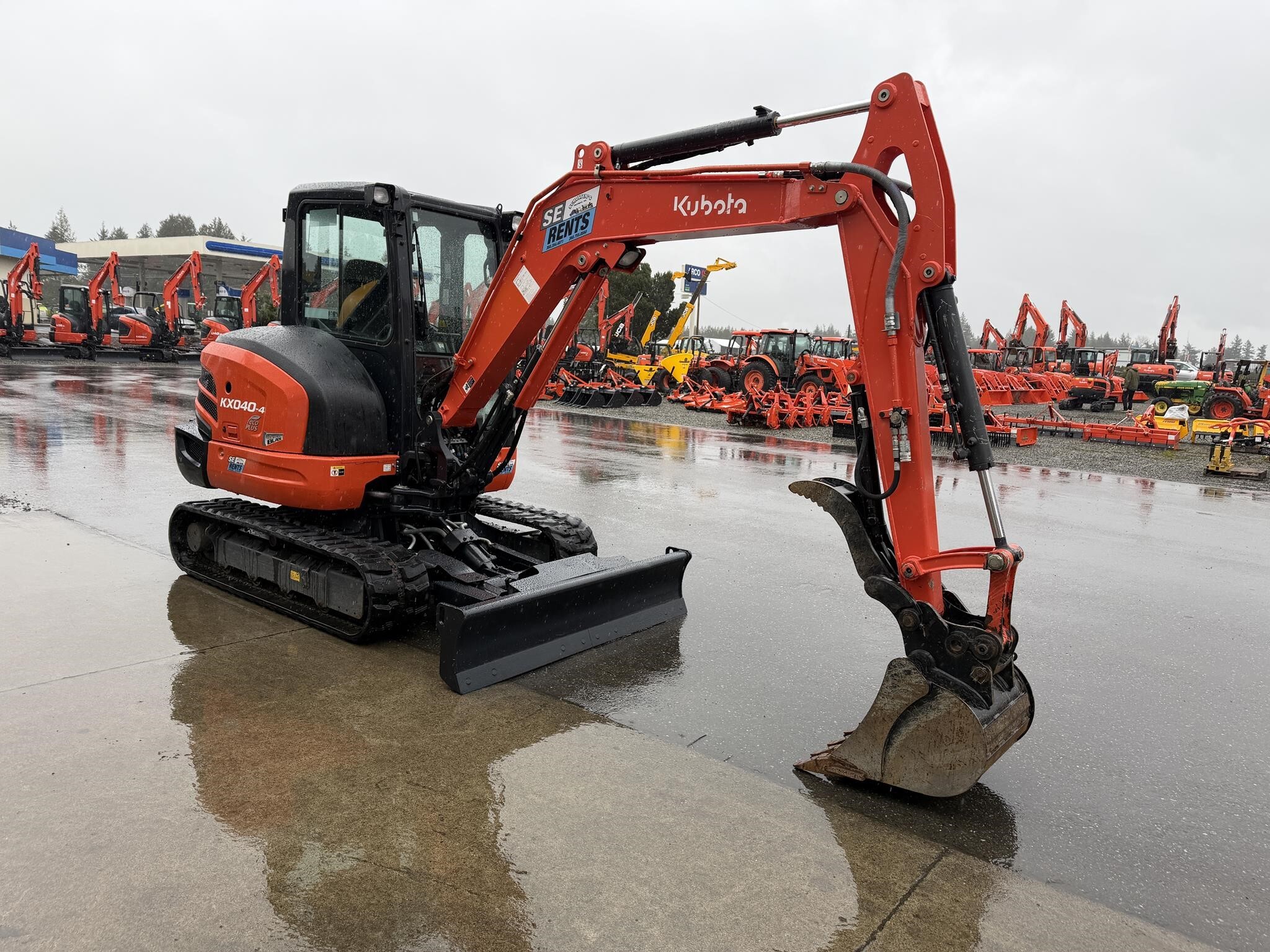 2023 Kubota KX040-4 Mini Excavator