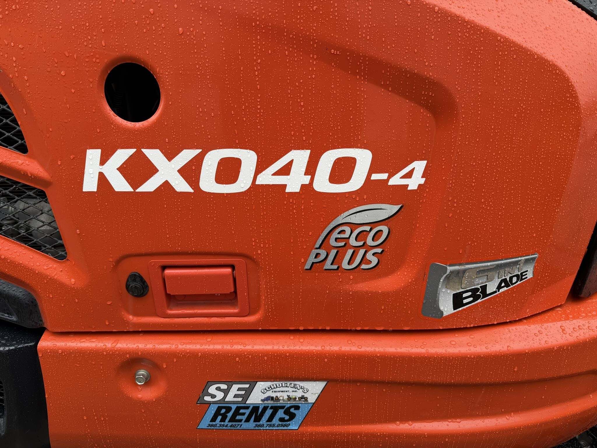 2023 Kubota KX040-4 Mini Excavator