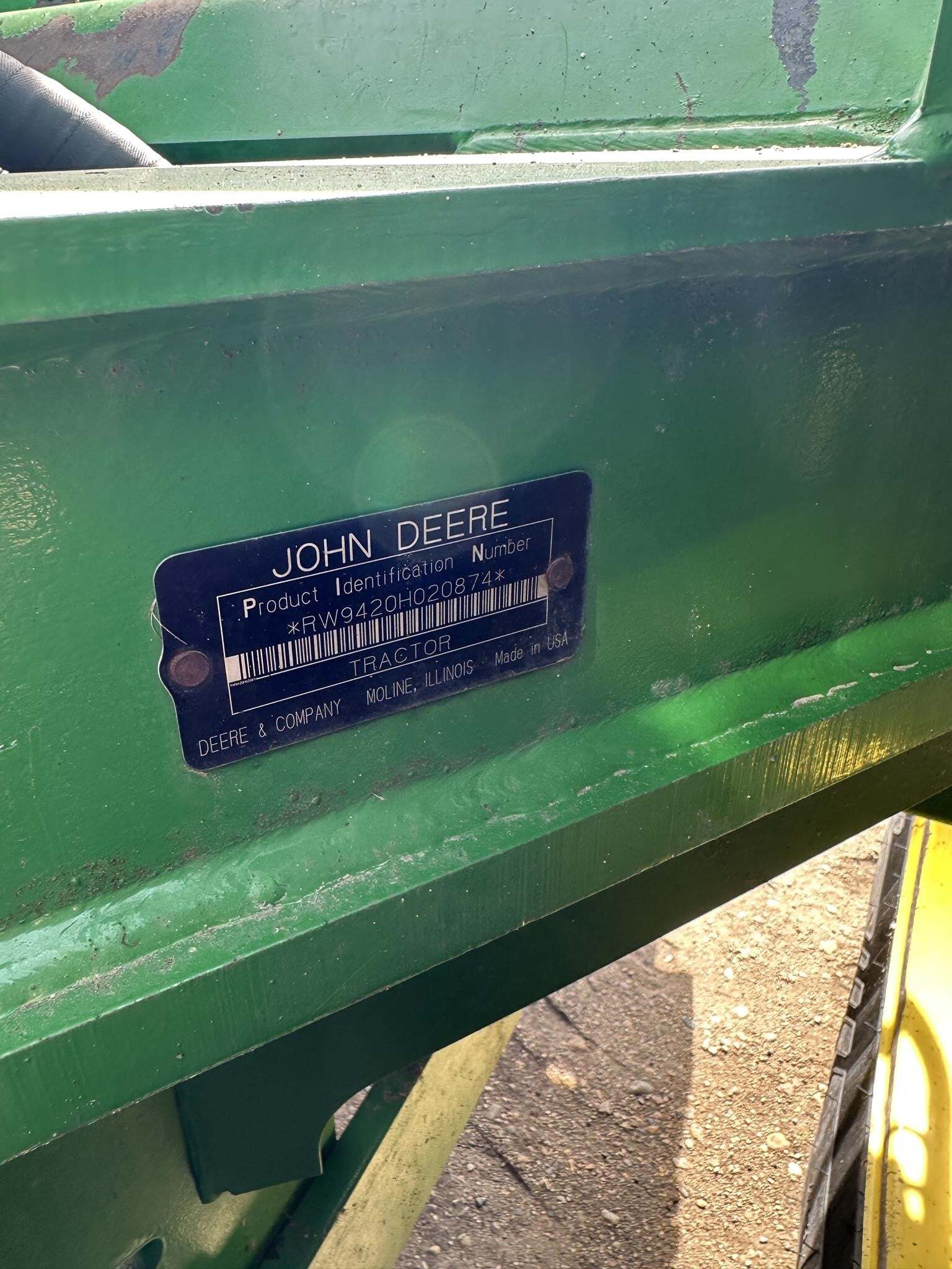 2004 John Deere 9420 Tractor