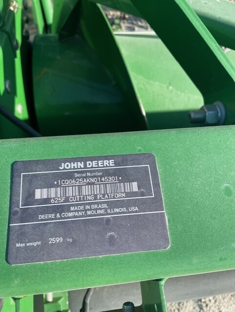  John Deere 625F Platform