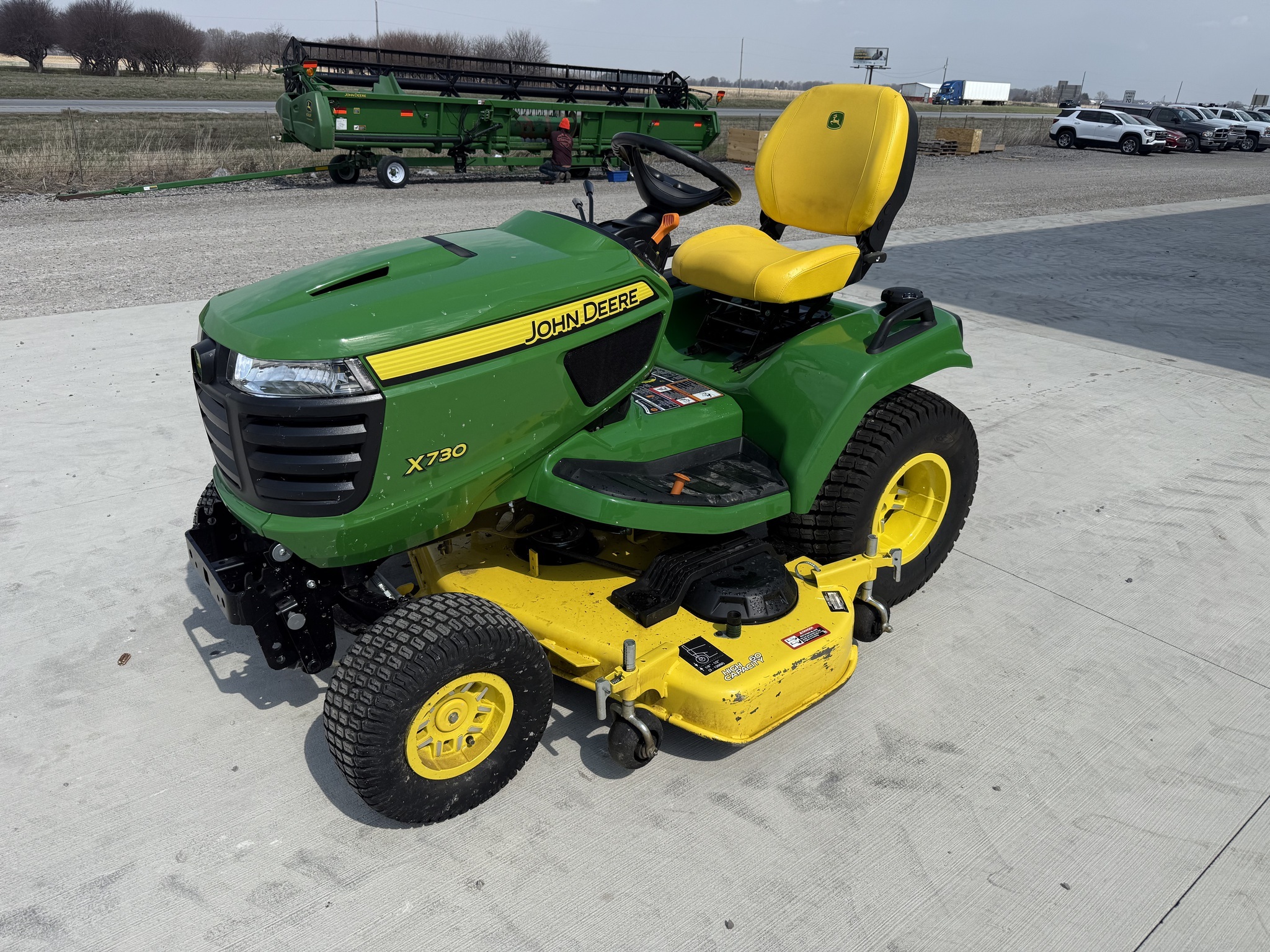 2022 John Deere X730 Lawn Mower