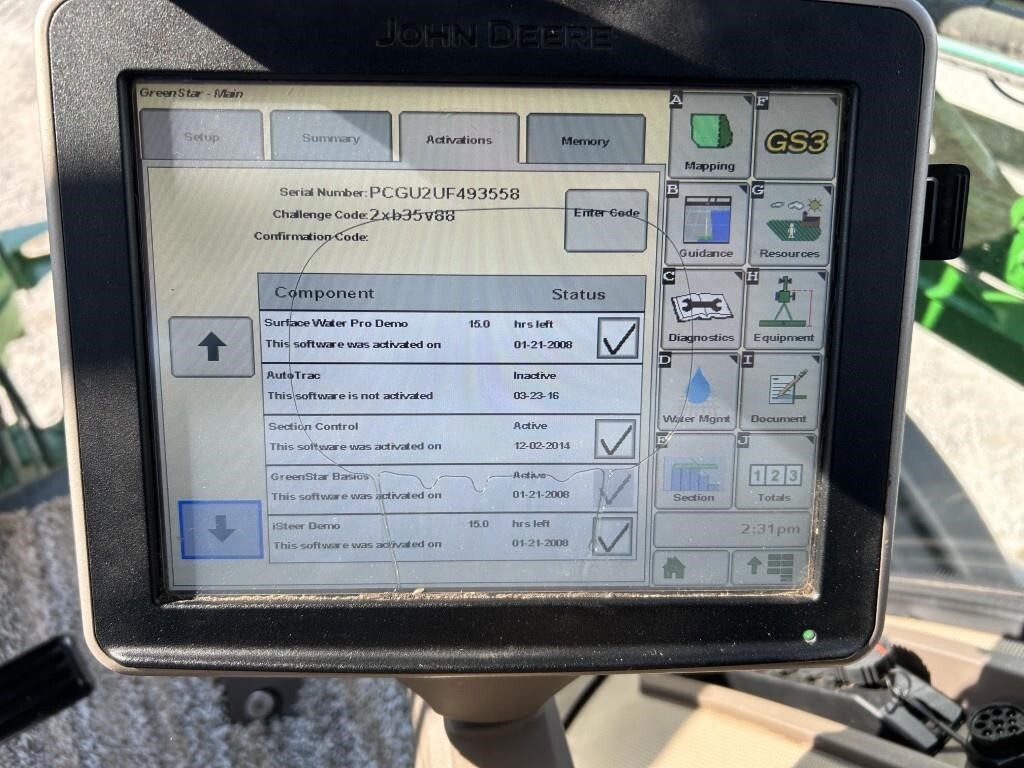 2015 John Deere R4030 Self-Propelled Sprayer