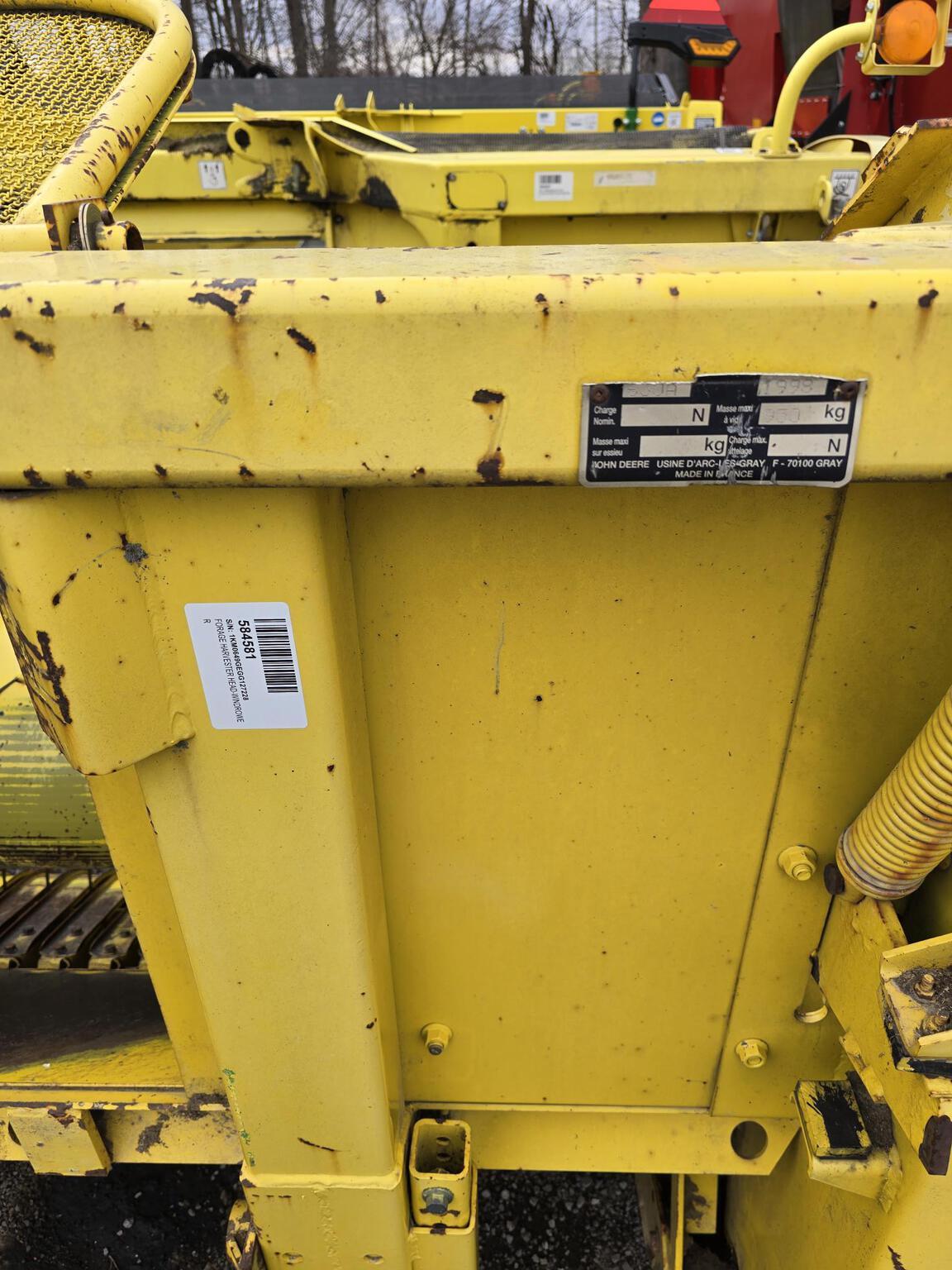 1998 John Deere 630A Forage Harvester Head