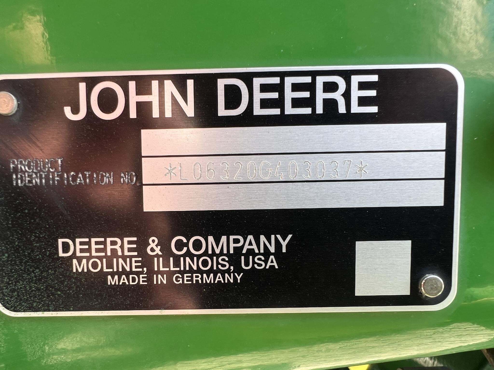 2004 John Deere 6320 Tractor