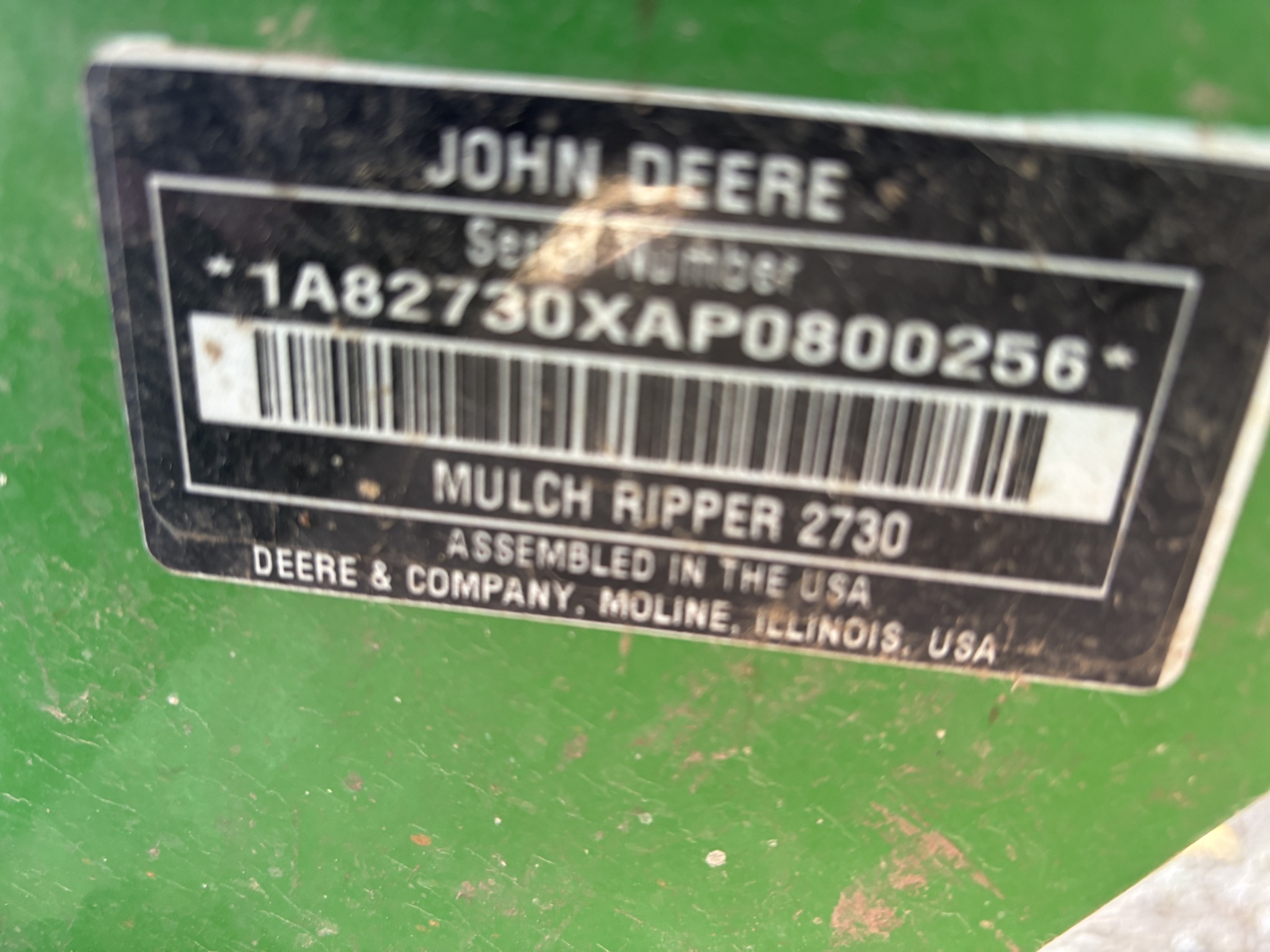 2023 John Deere 2730 Disk Chisel