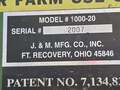  J&M 1000-20 Grain Cart