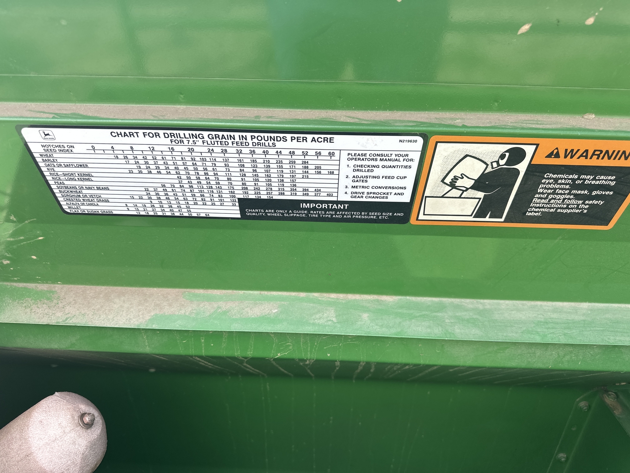 2005 John Deere 1590 Drill
