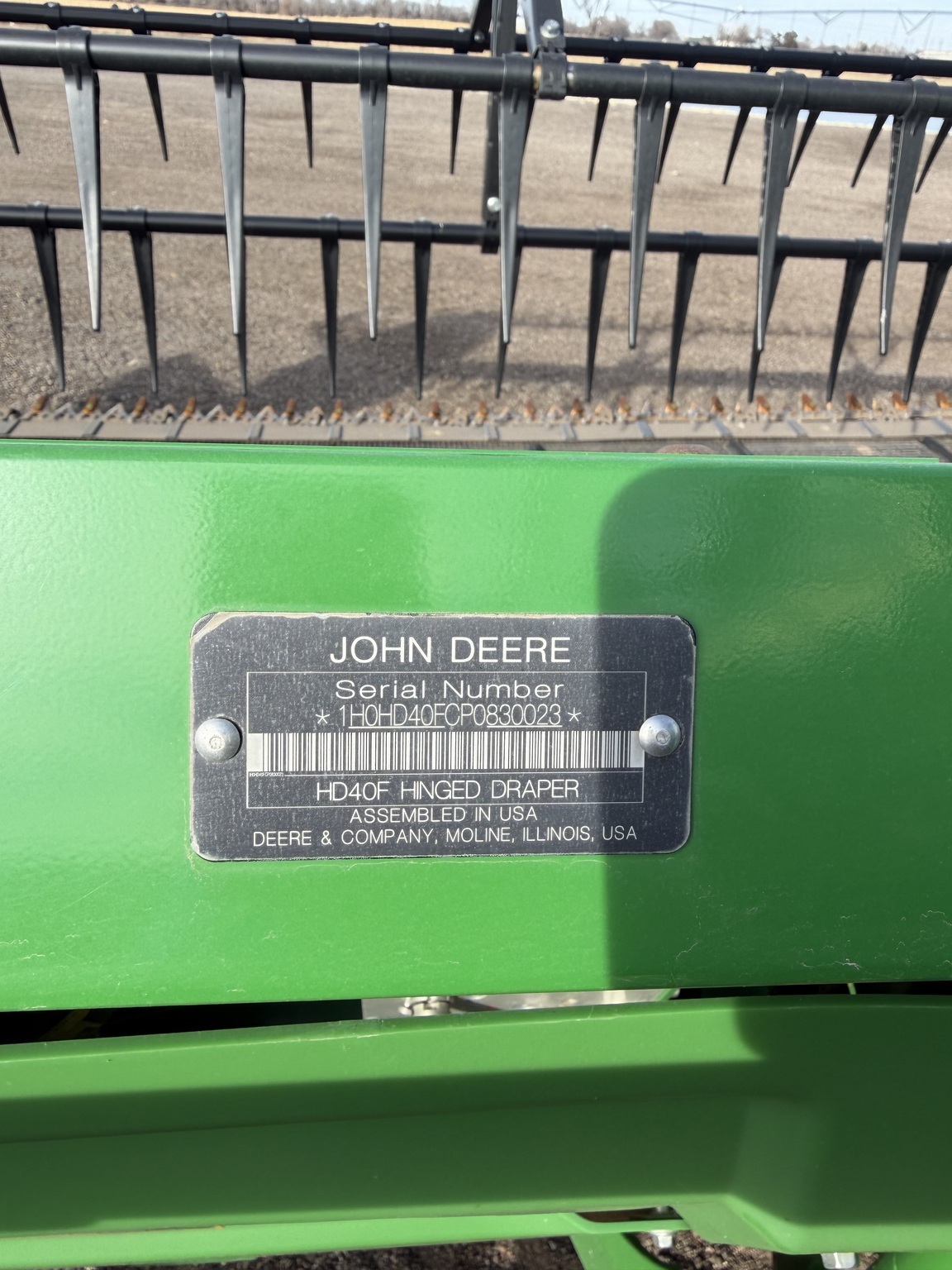 2024 John Deere HD40F Platform