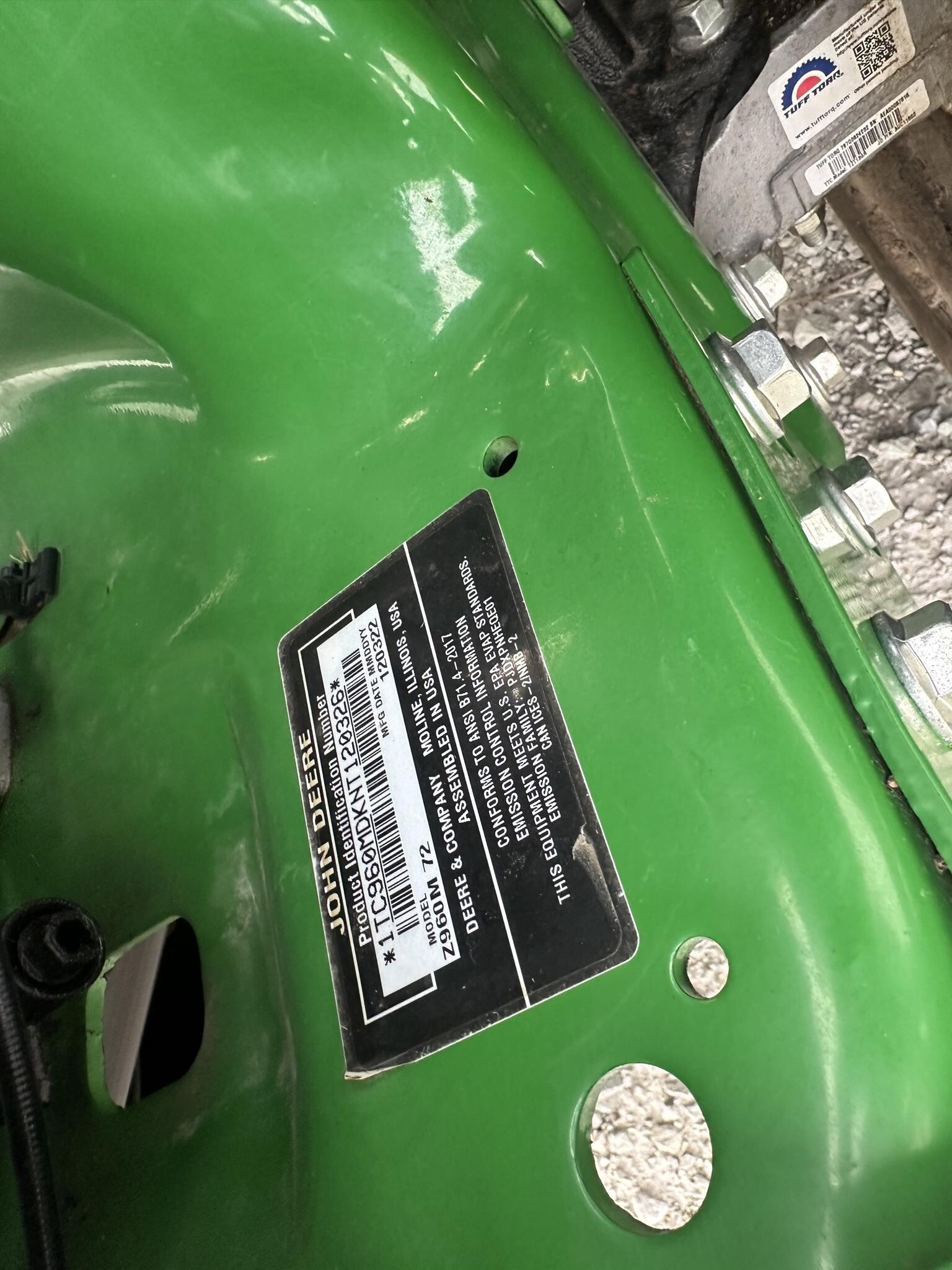 2022 John Deere Z960M Lawn Mower