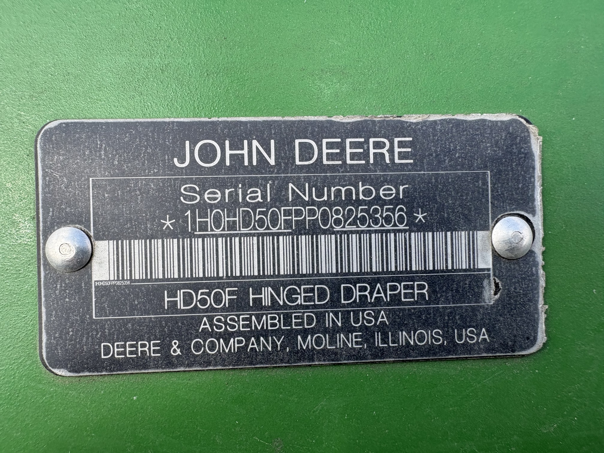 2023 John Deere HD50F Platform