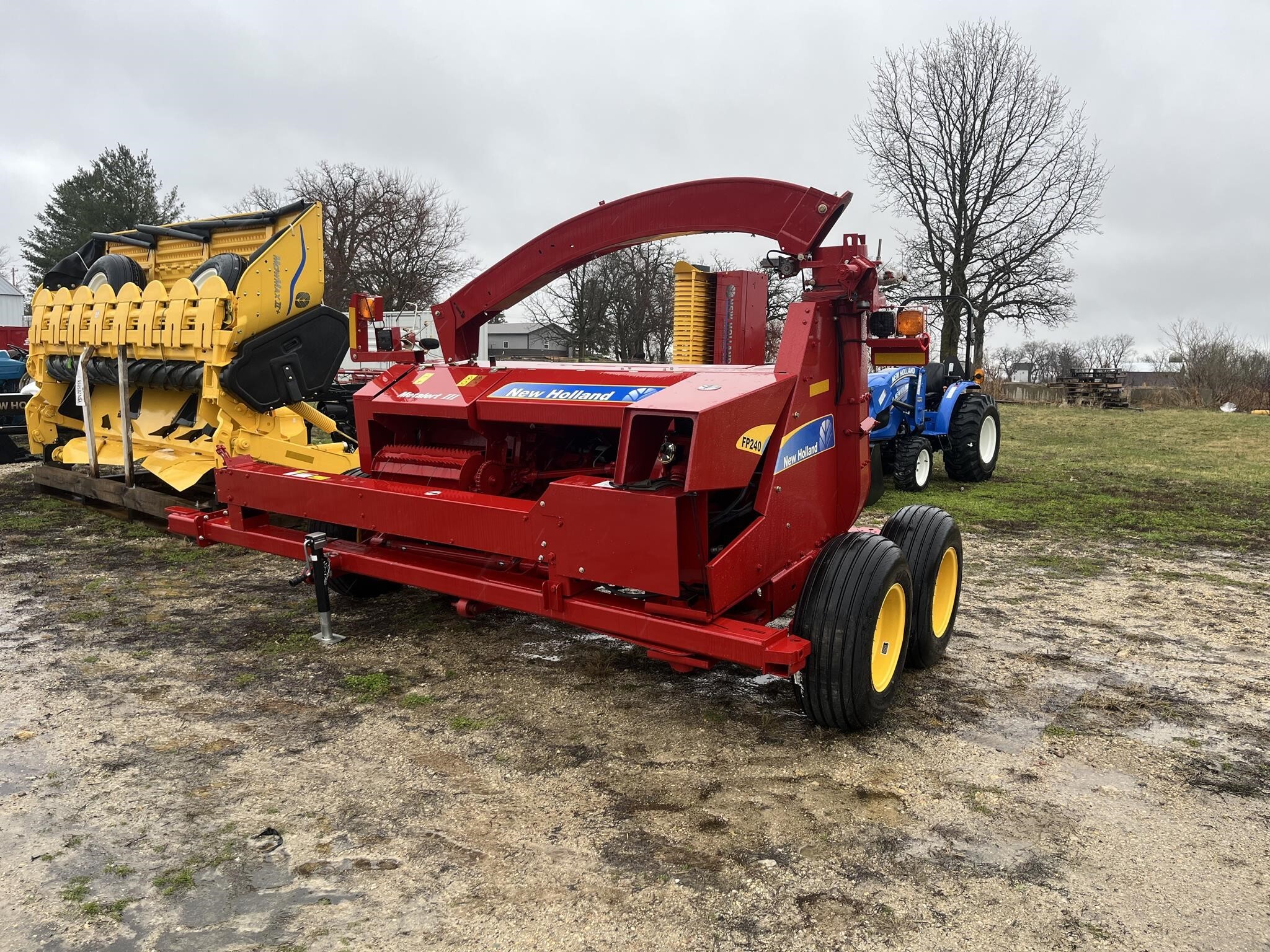 2025 New Holland FP240 Pull-Type Forage Harvester