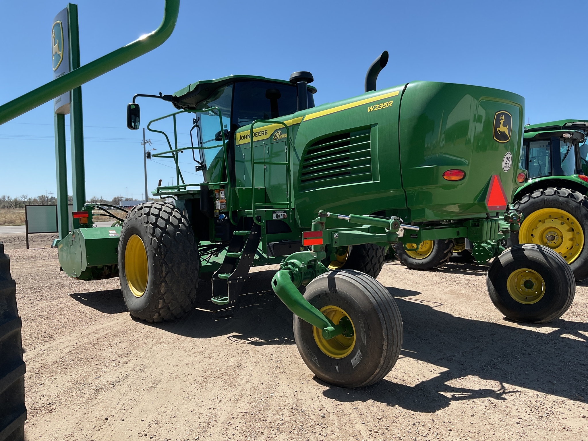 2024 John Deere W235R Self-Propelled Windrowers and Swather