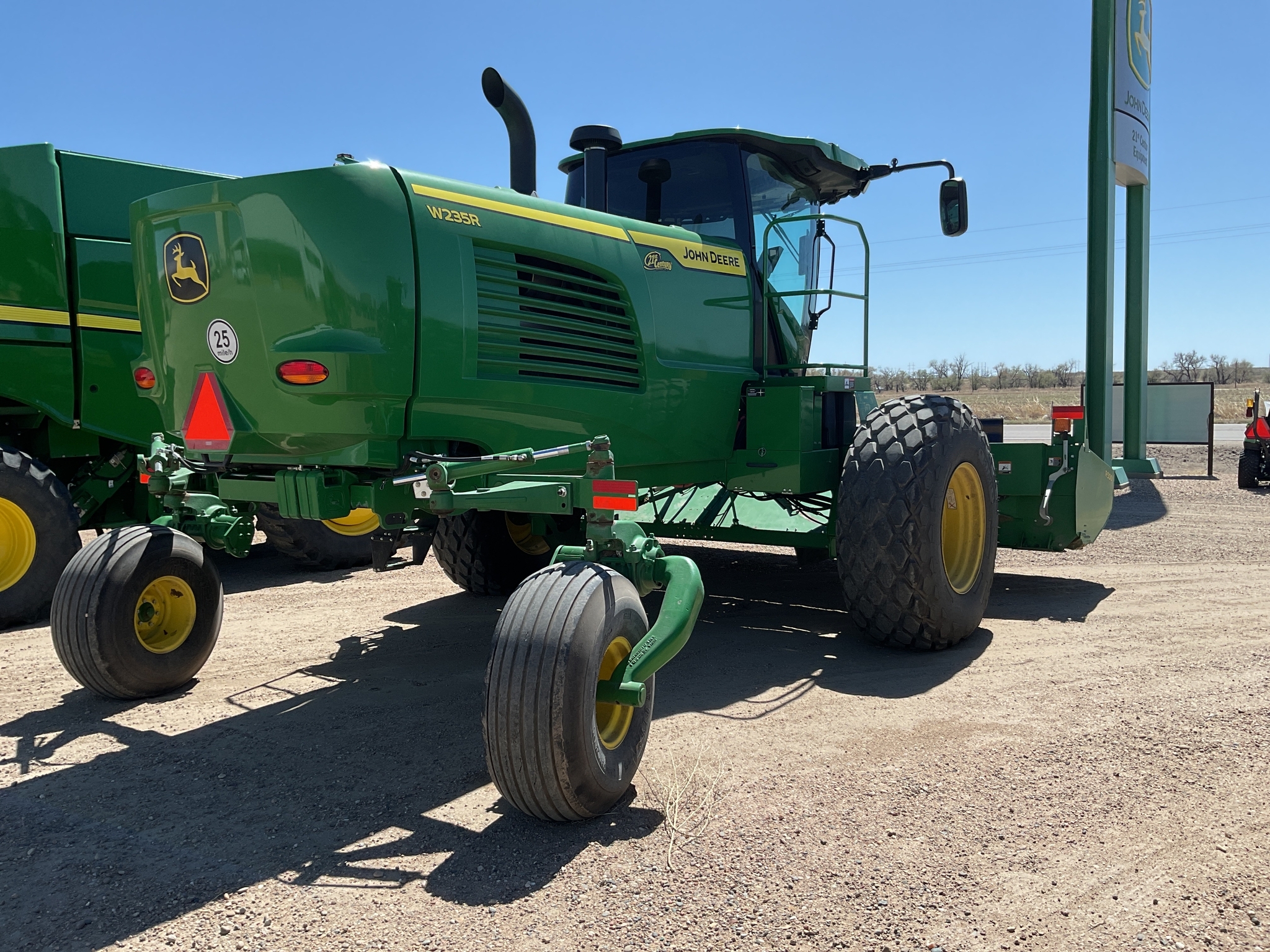2024 John Deere W235R Self-Propelled Windrowers and Swather