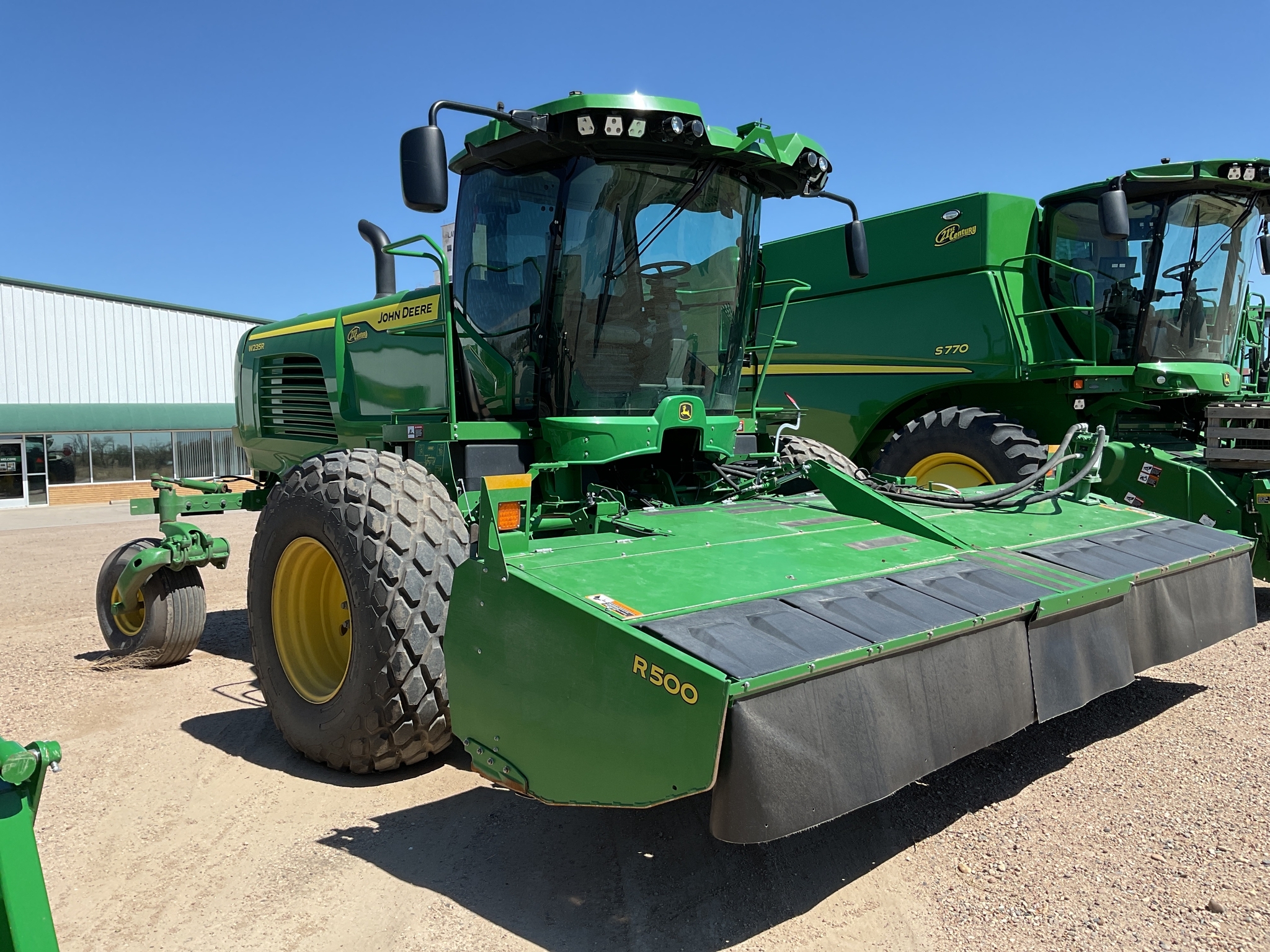 2024 John Deere W235R Self-Propelled Windrowers and Swather
