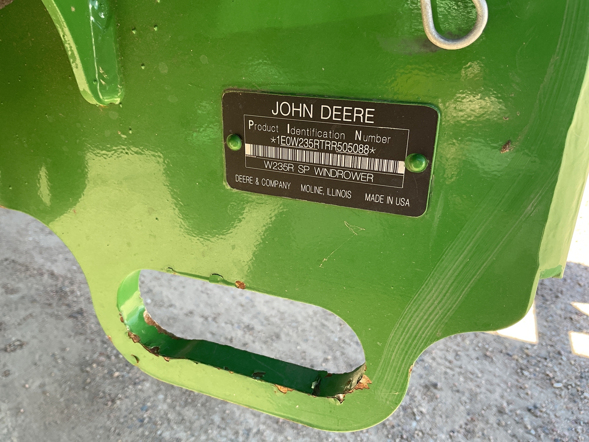 2024 John Deere W235R Self-Propelled Windrowers and Swather
