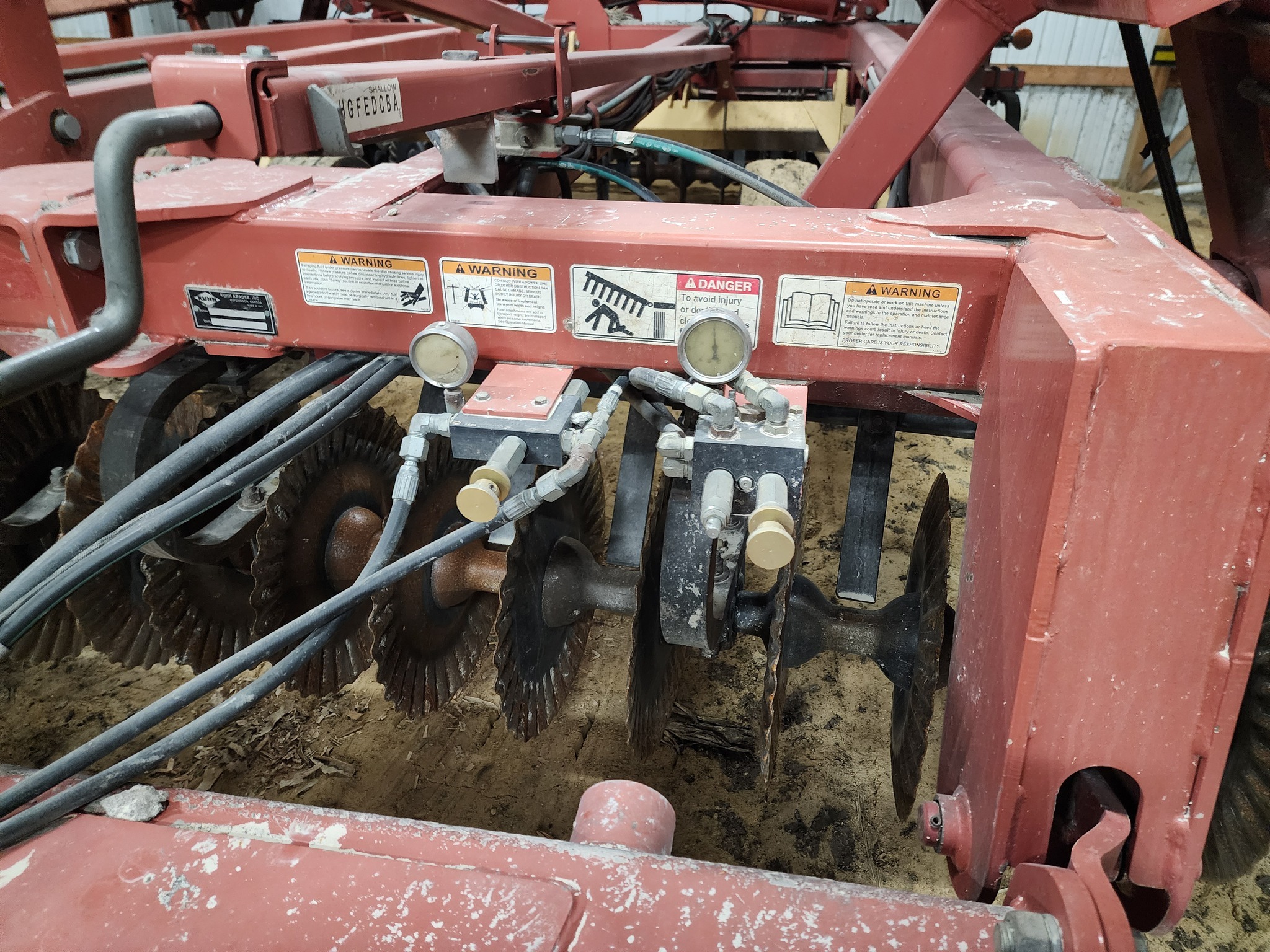 2012 Krause Excelerator 8000 Vertical Tillage