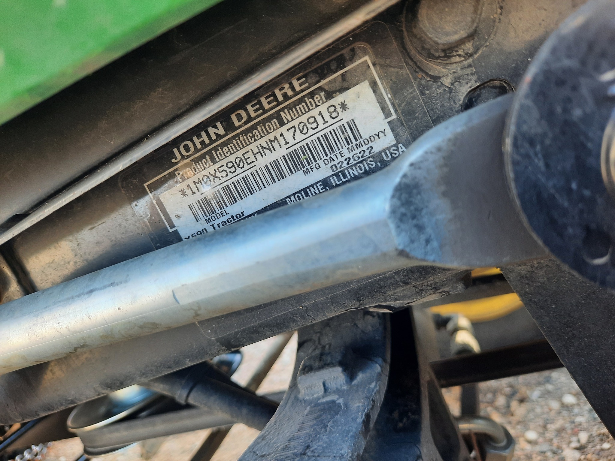 2022 John Deere X590 Lawn Mower