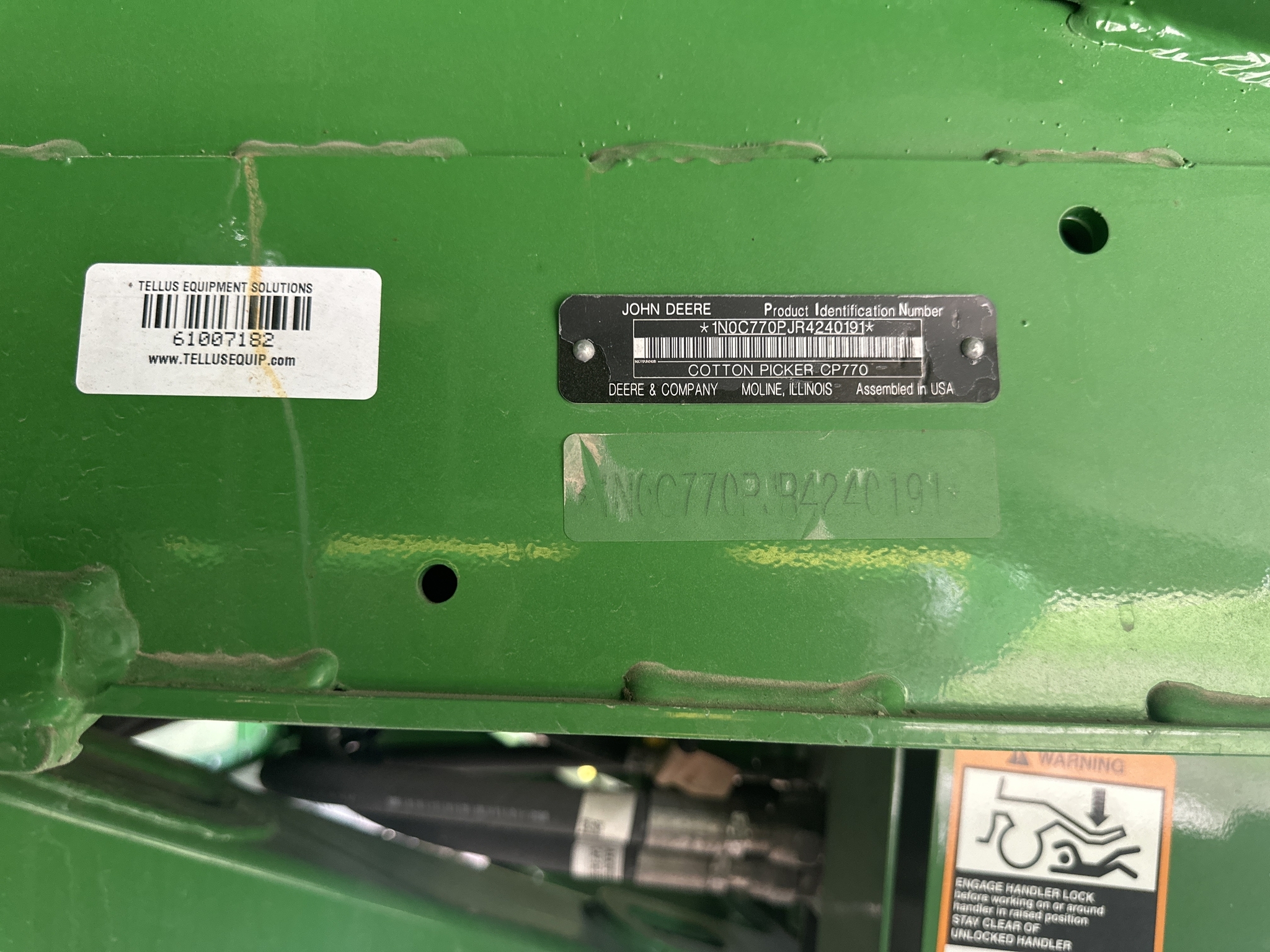2024 John Deere CP770 Cotton Equipment