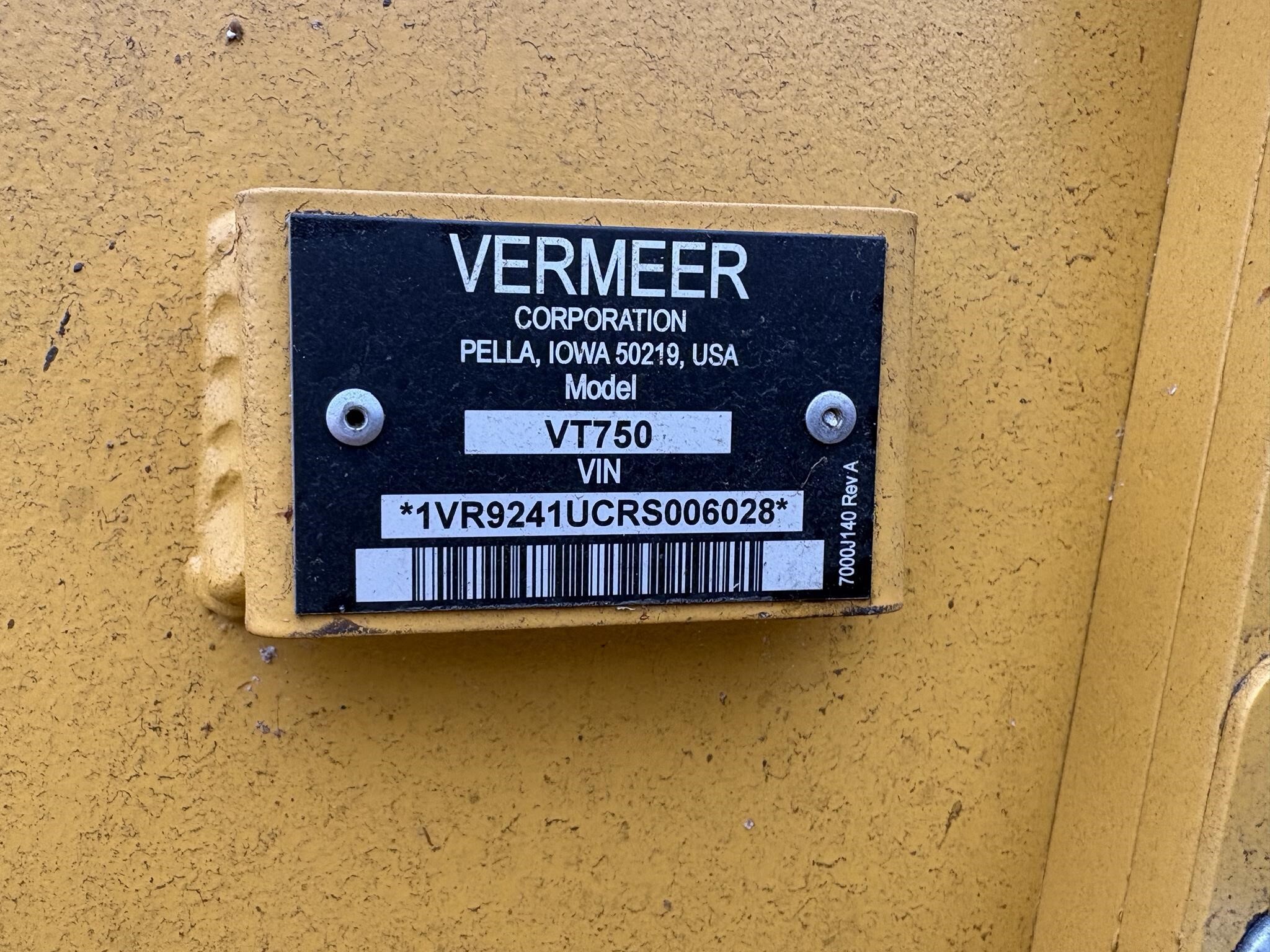 2024 Vermeer VT750 Feed Wagon