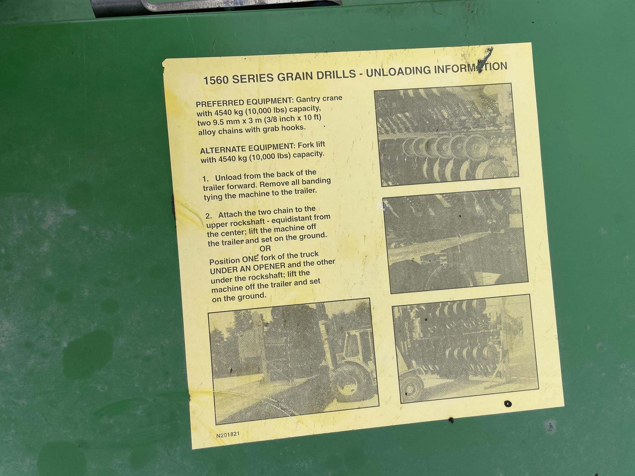 2004 John Deere 1590 Drill