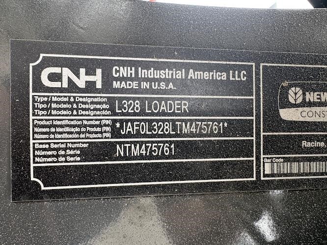 2026 New Holland L328 Skid Steer