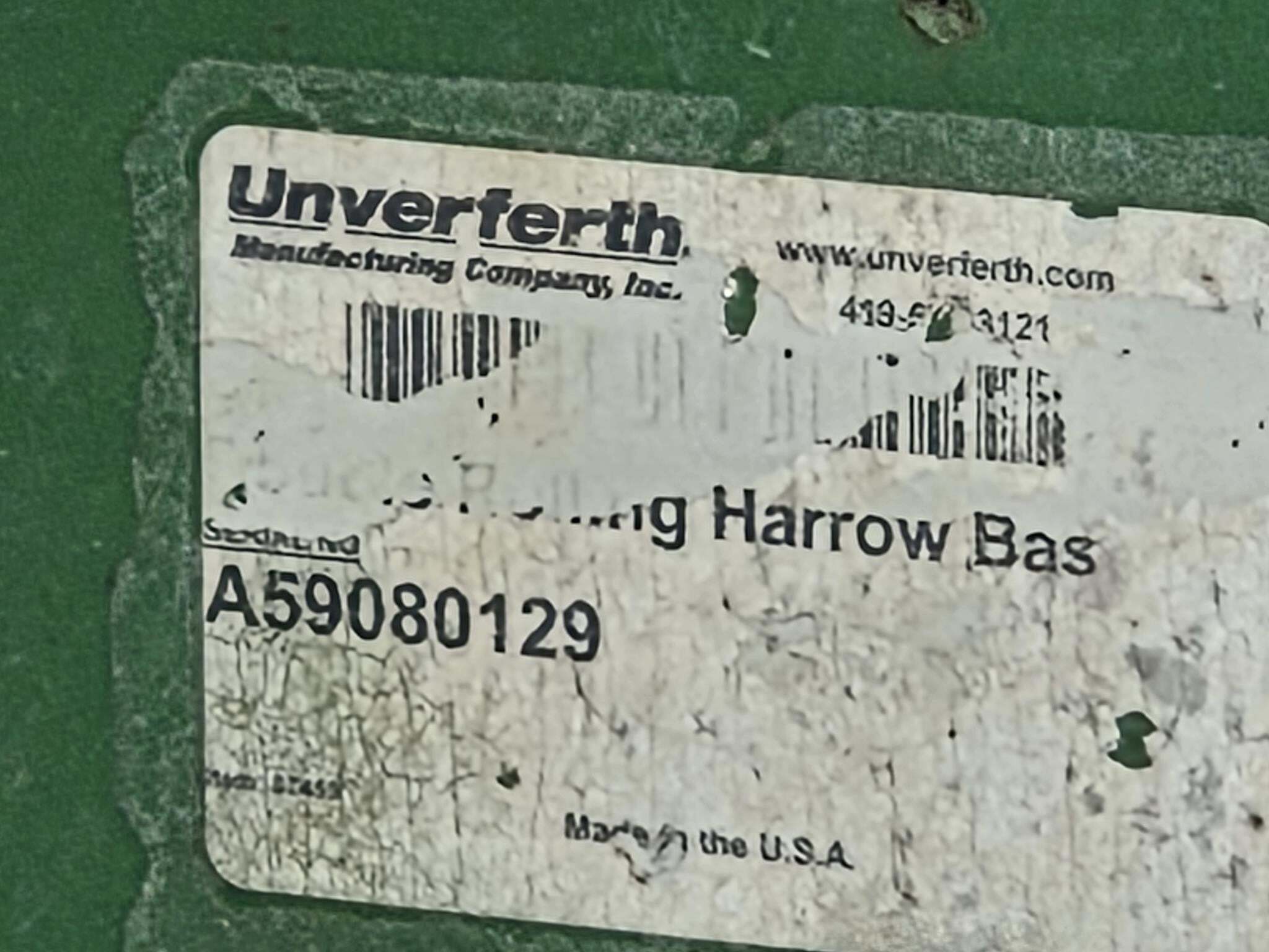 2010 Unverferth 1225 Harrow