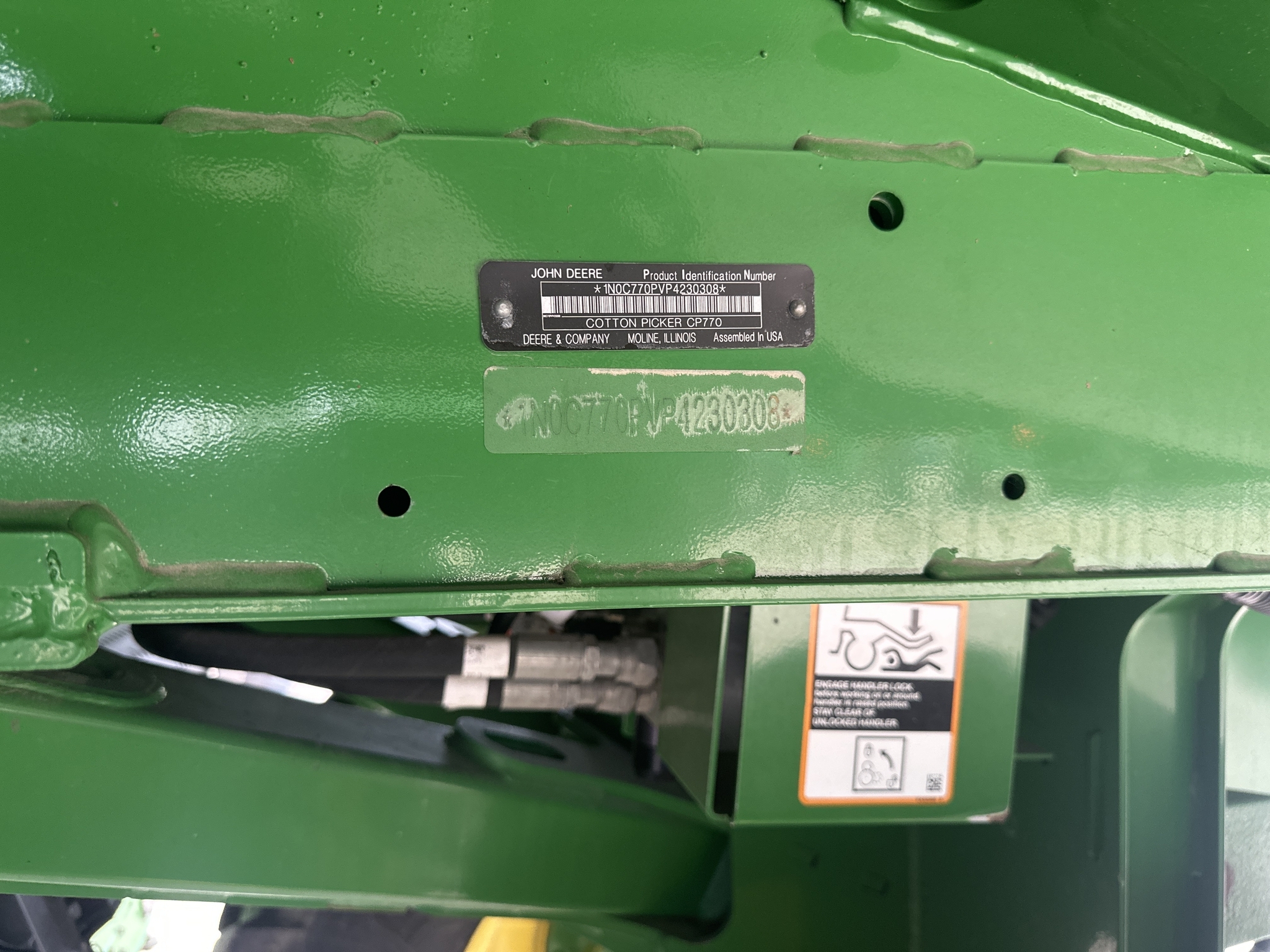 2023 John Deere CP770 Cotton Equipment
