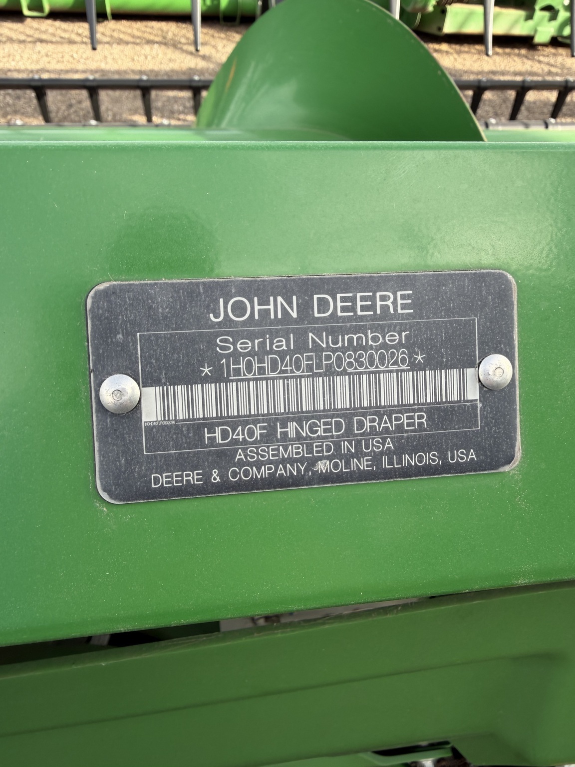 2024 John Deere HD40F Platform