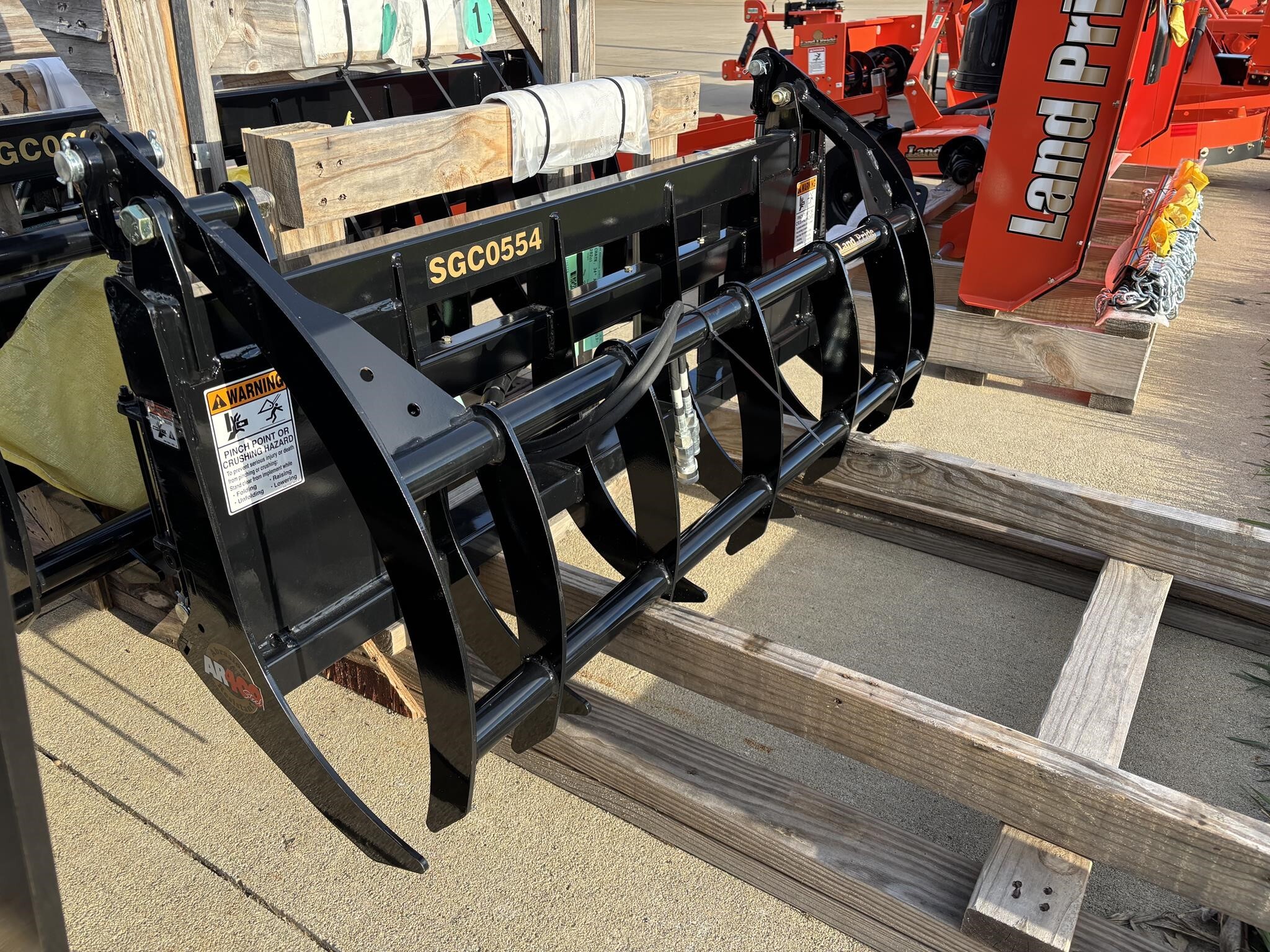 2025 Land Pride SGC0554 Loader and Skid Steer Attachment