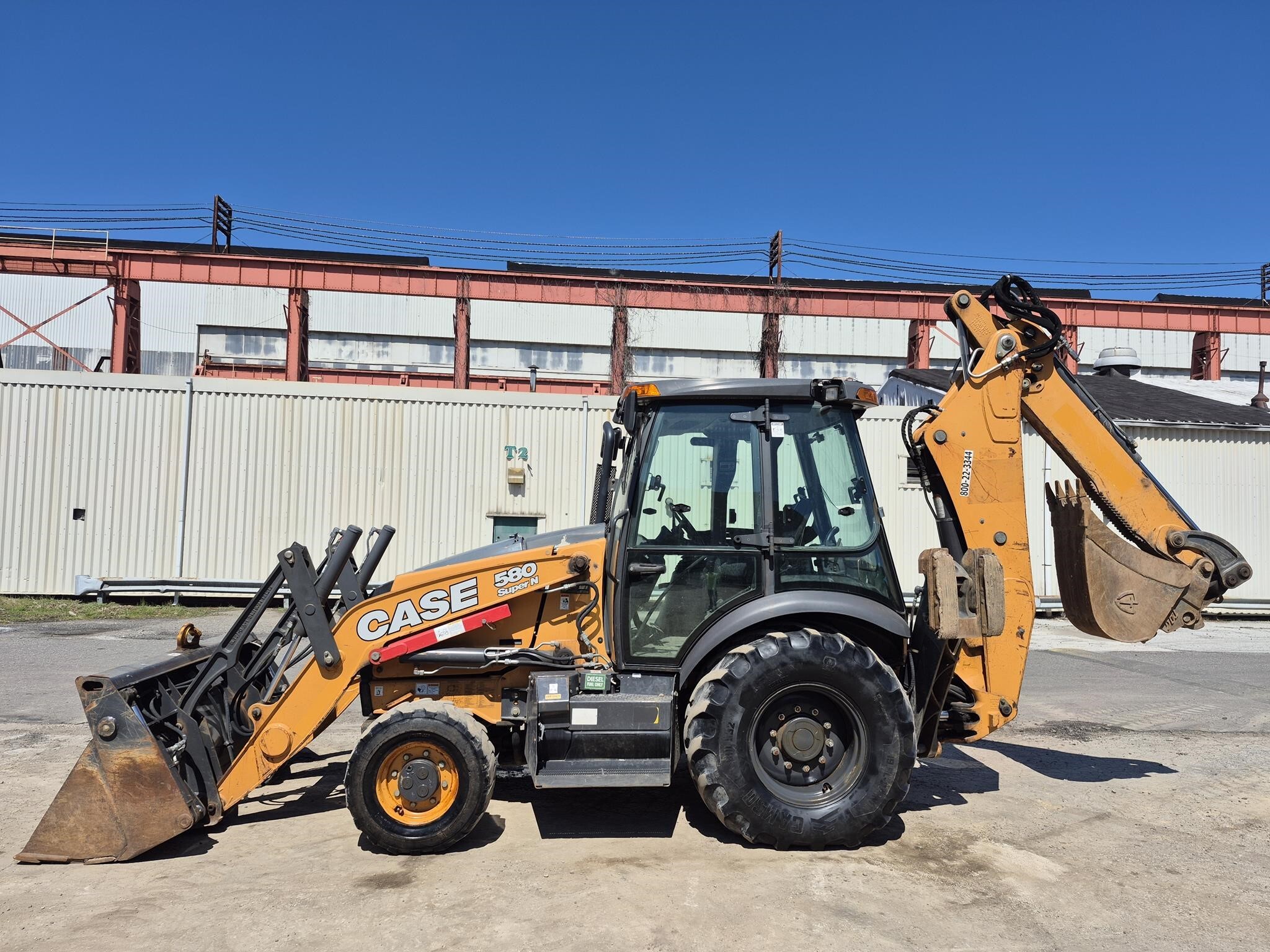 2018 Case 580SN Backhoe