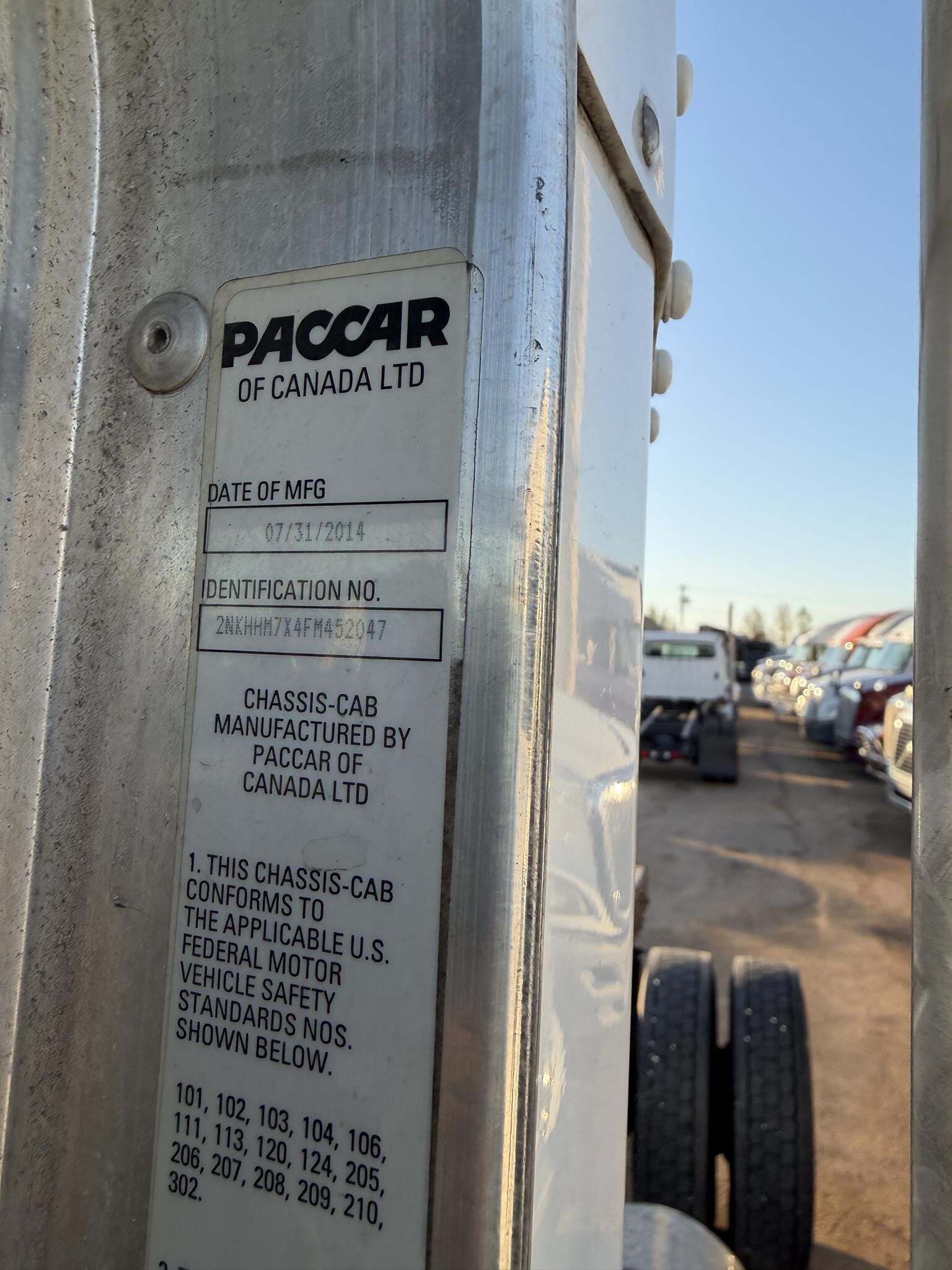 2015 Kenworth T370 Miscellaneous