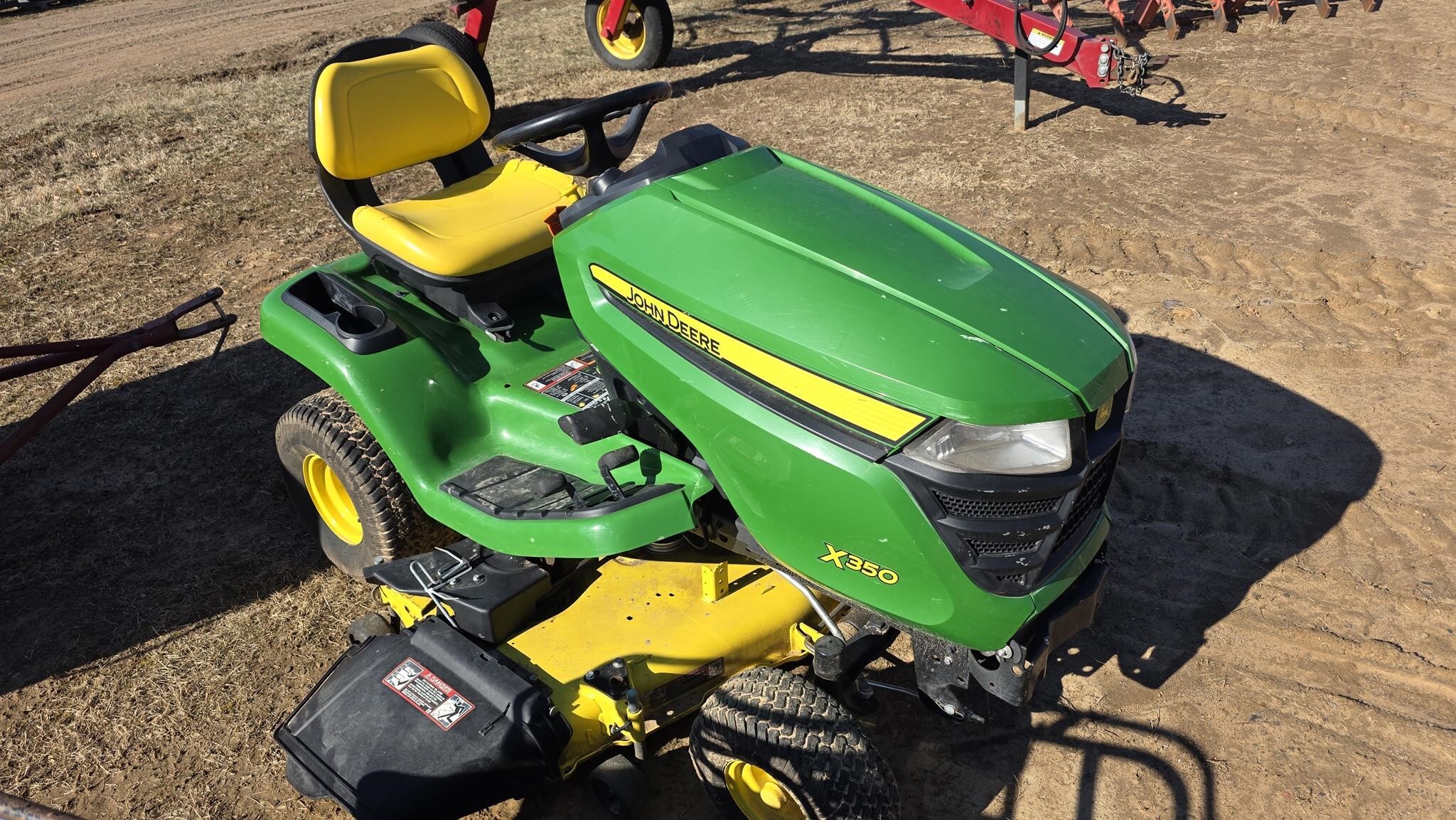 John Deere X350 Lawn Mower
