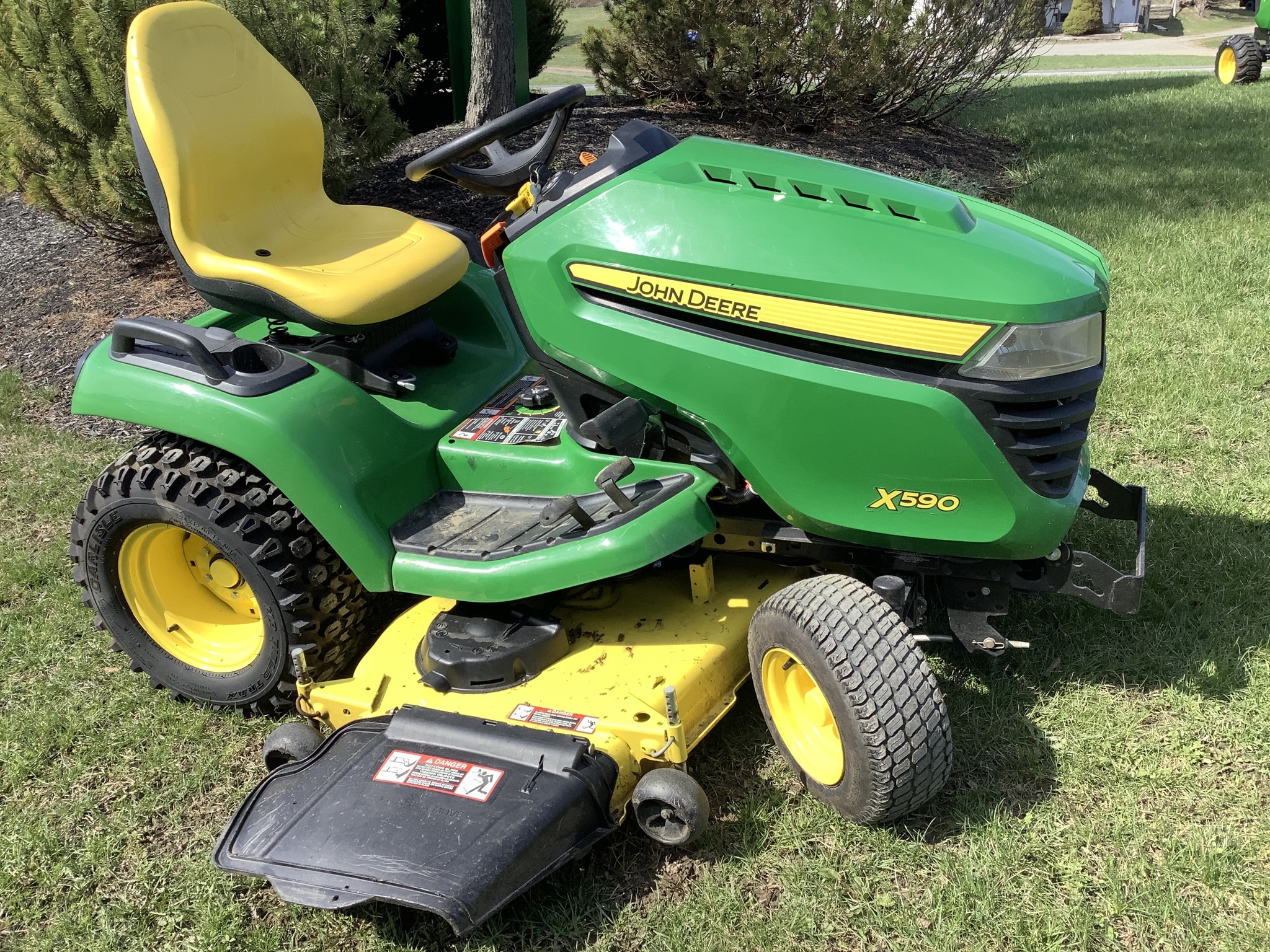 2017 John Deere X590 Lawn Mower