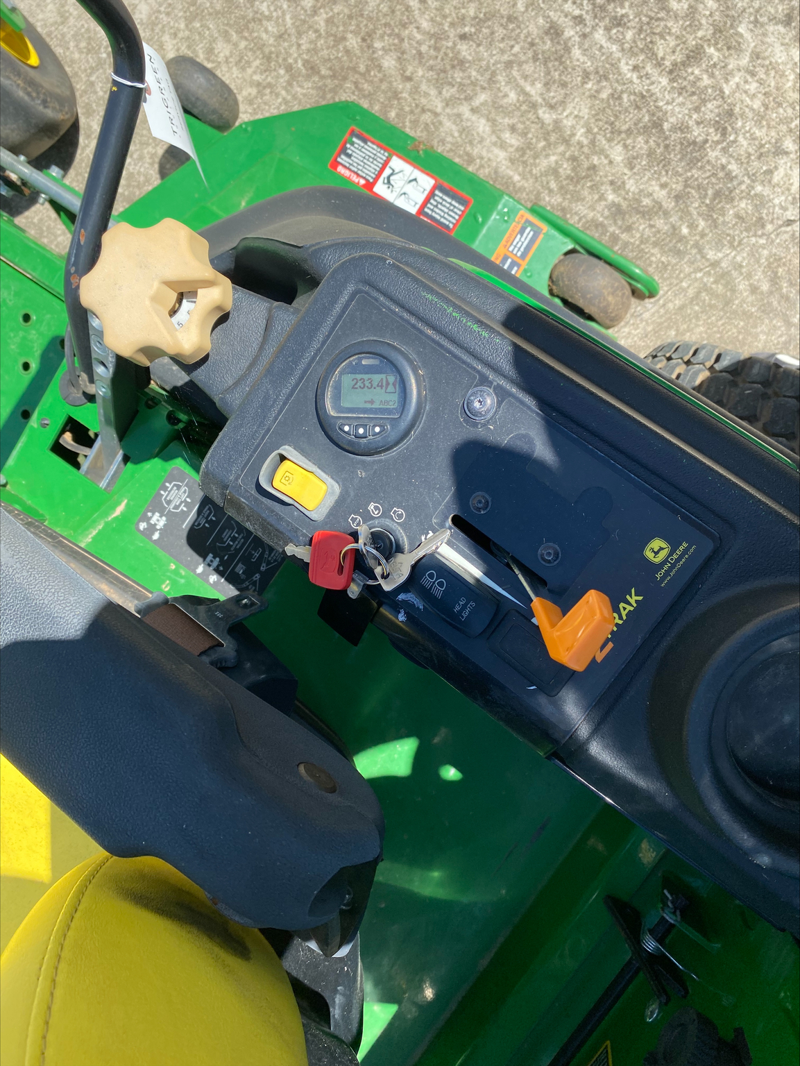 2015 John Deere Z997R Lawn Mower