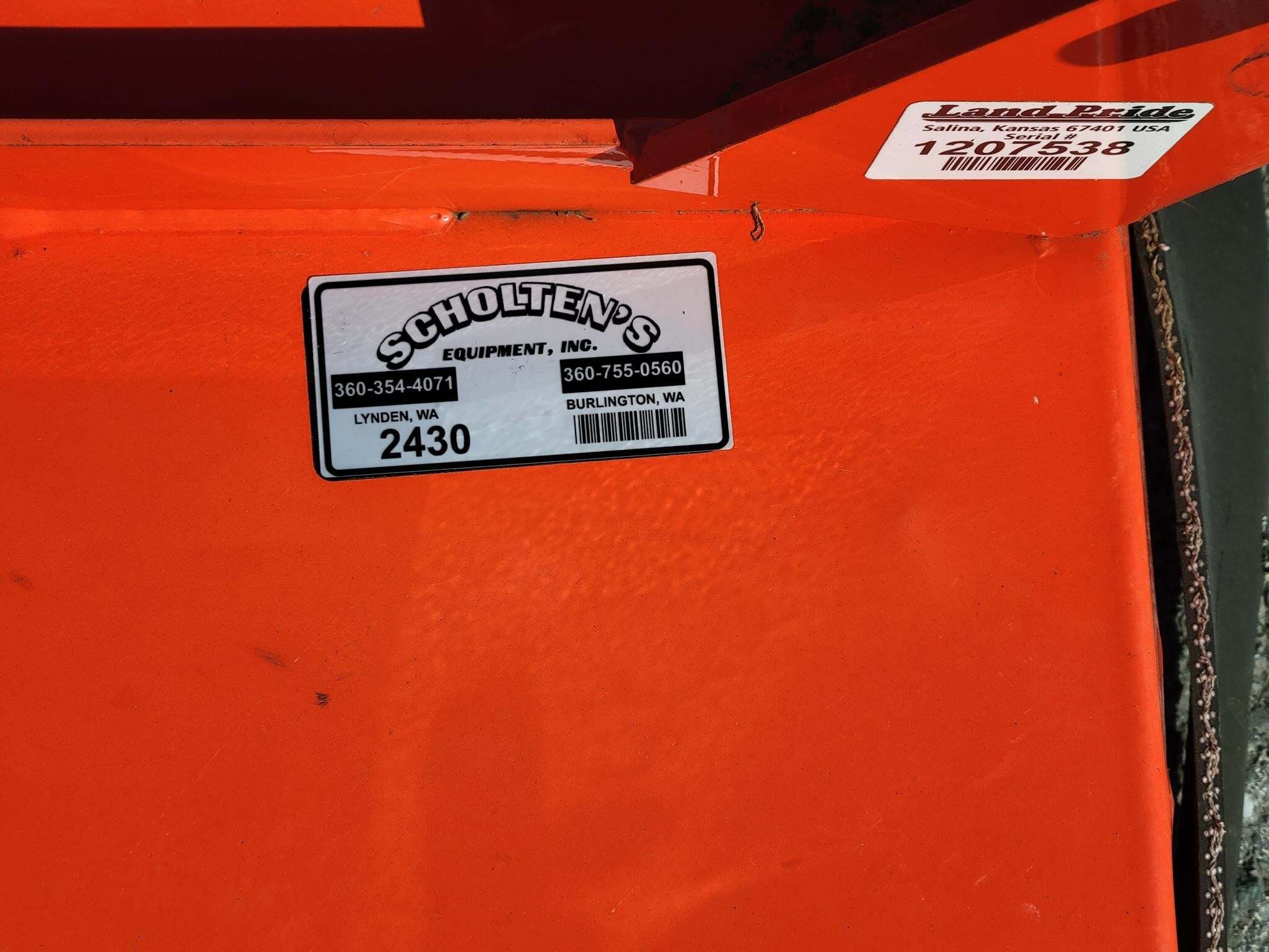 2017 Land Pride RCR1248 Rotary Cutter