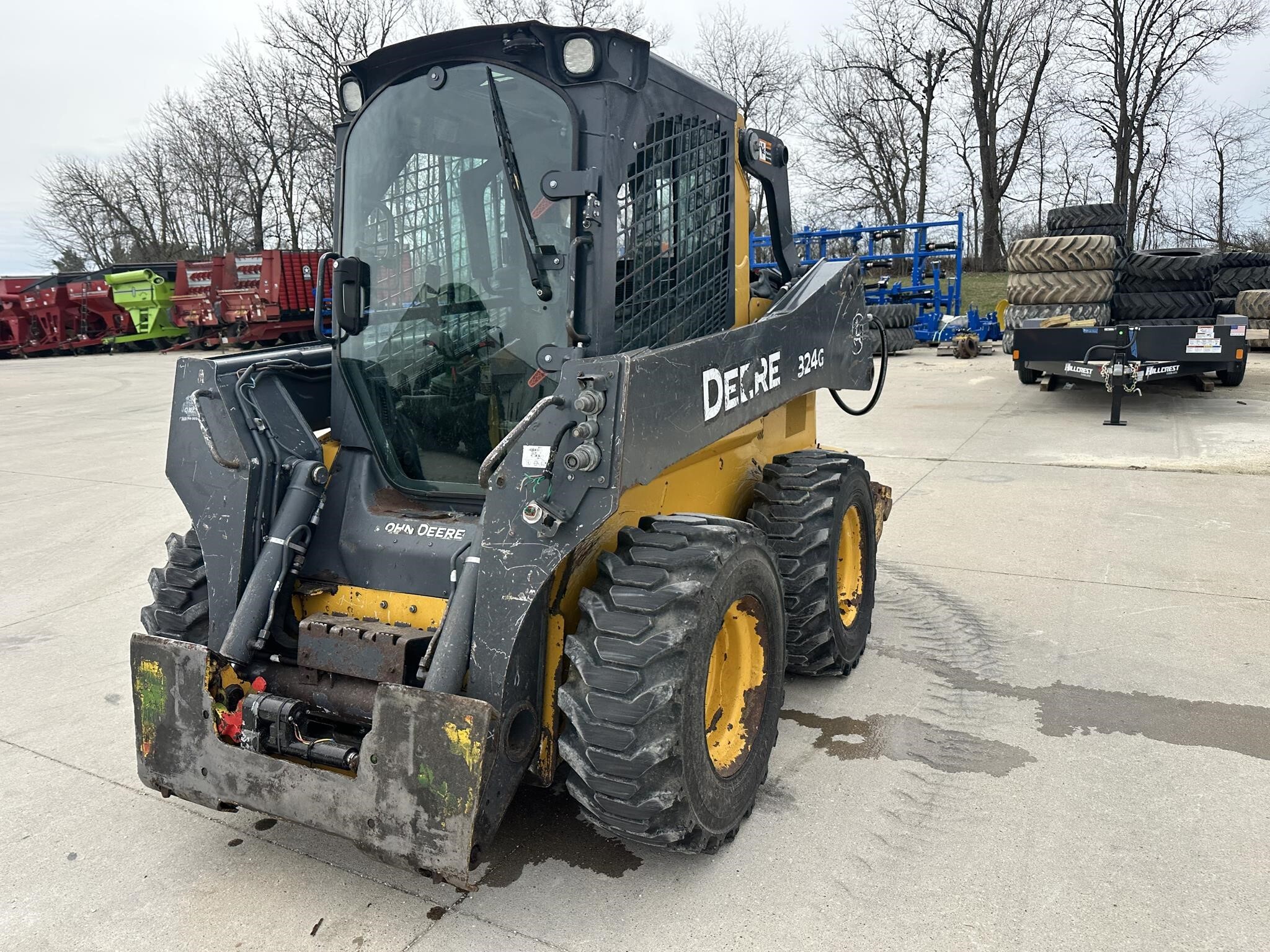 2018 Deere 324G Skid Steer