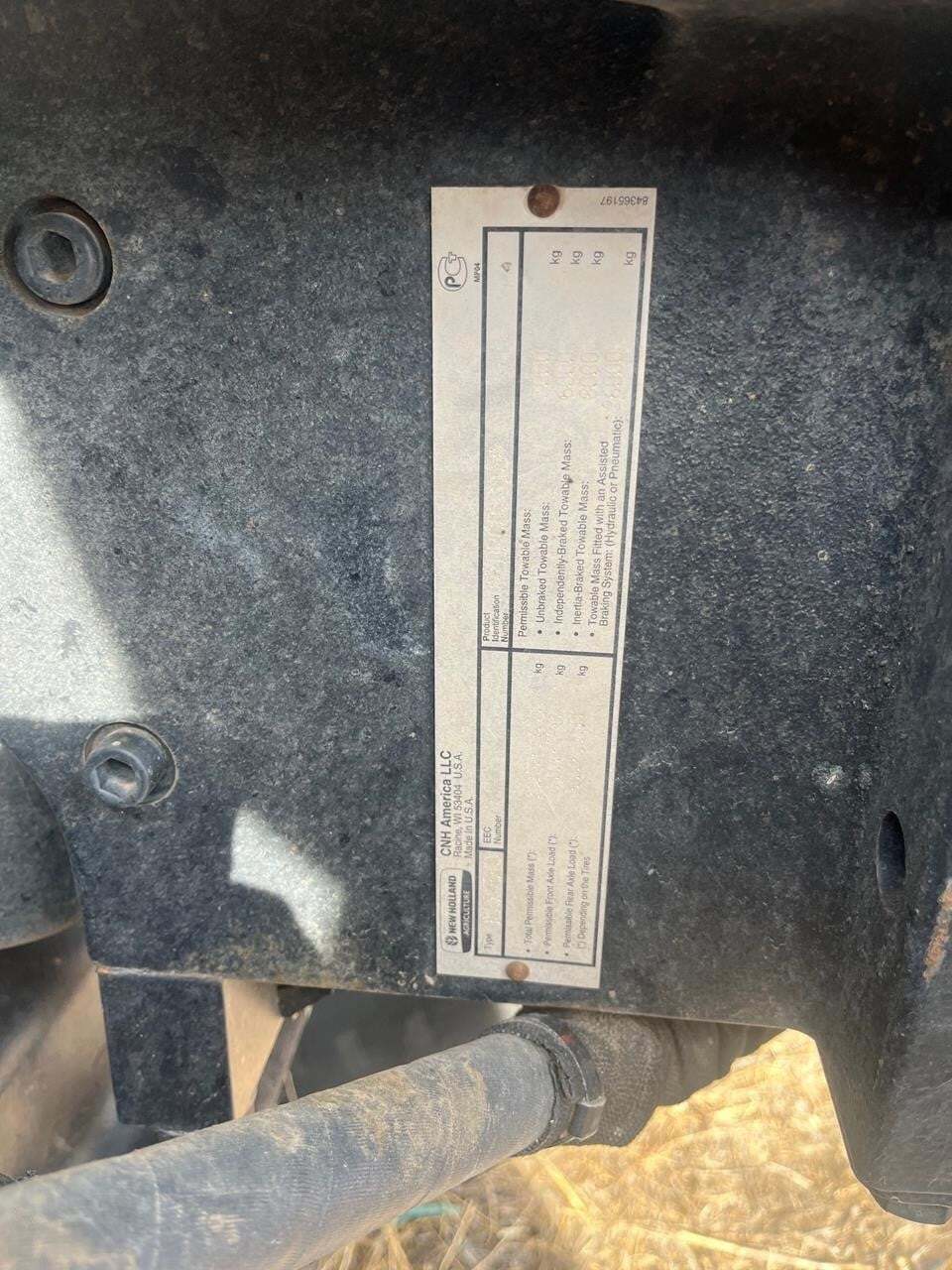 2013 New Holland T8.390 Tractor