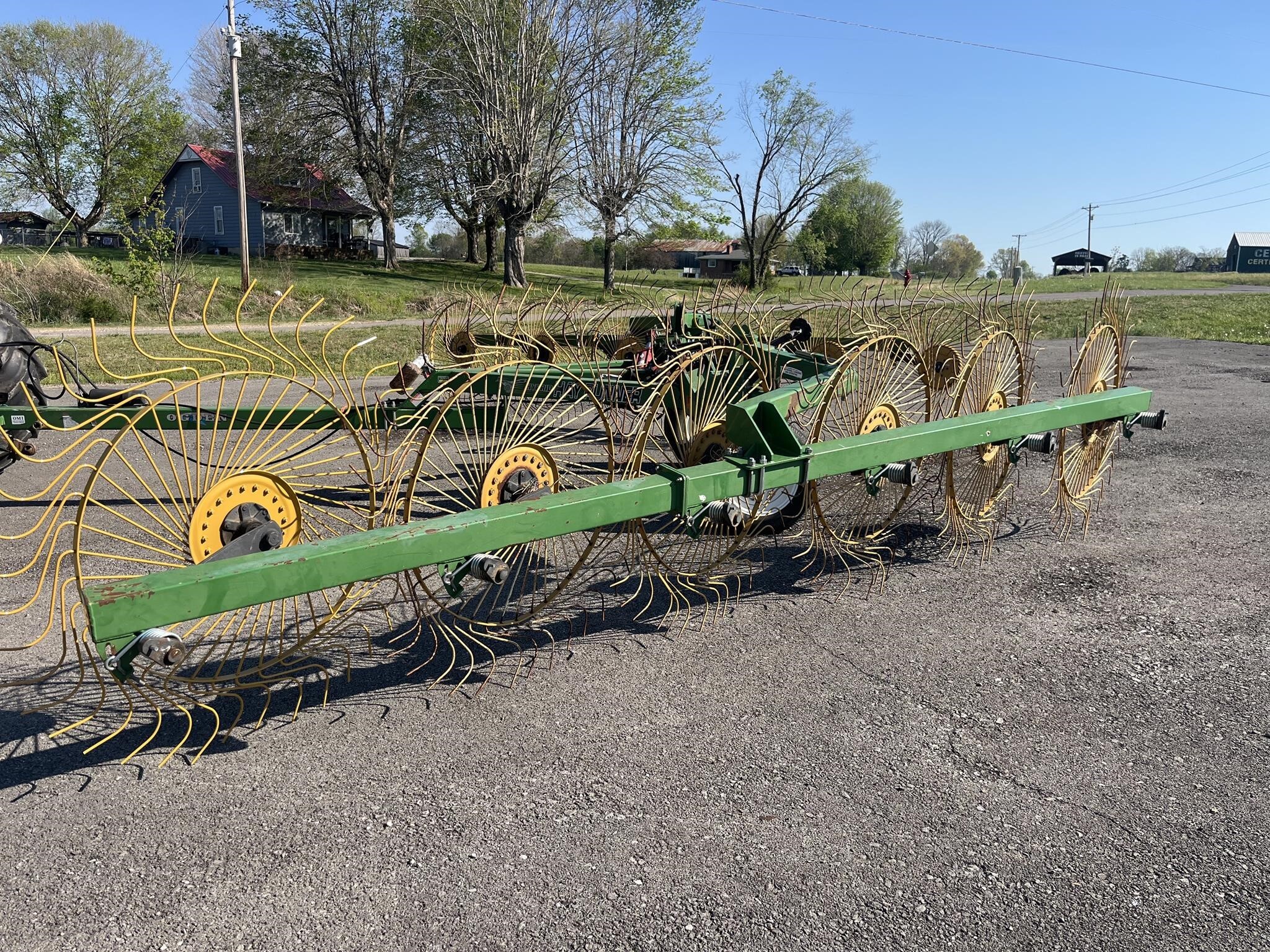 Ogden Metalworks 12 Wheel Rake - $6,900 | Machinery Pete