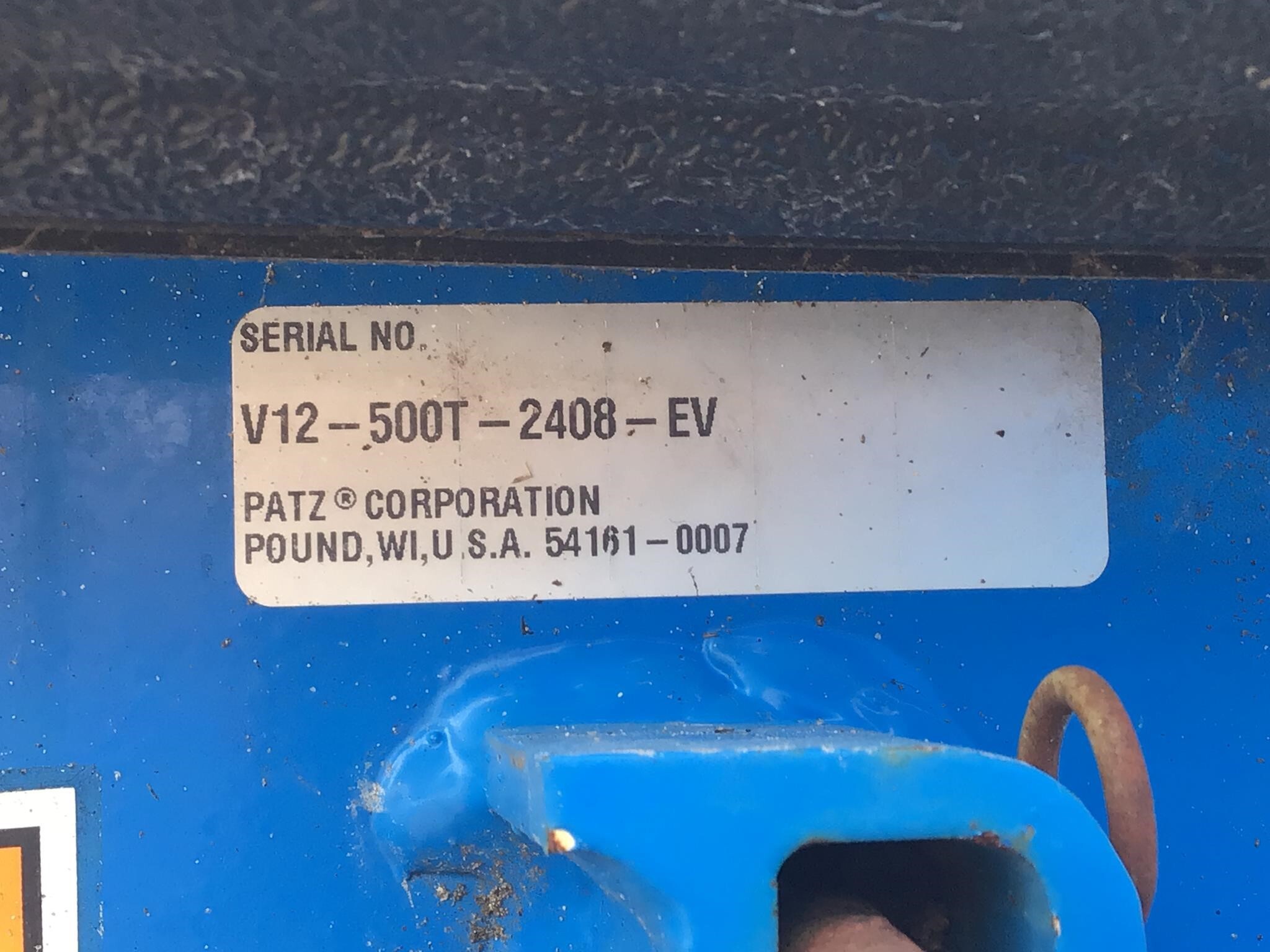  Patz 1200 SERIES 500 Feed Wagon